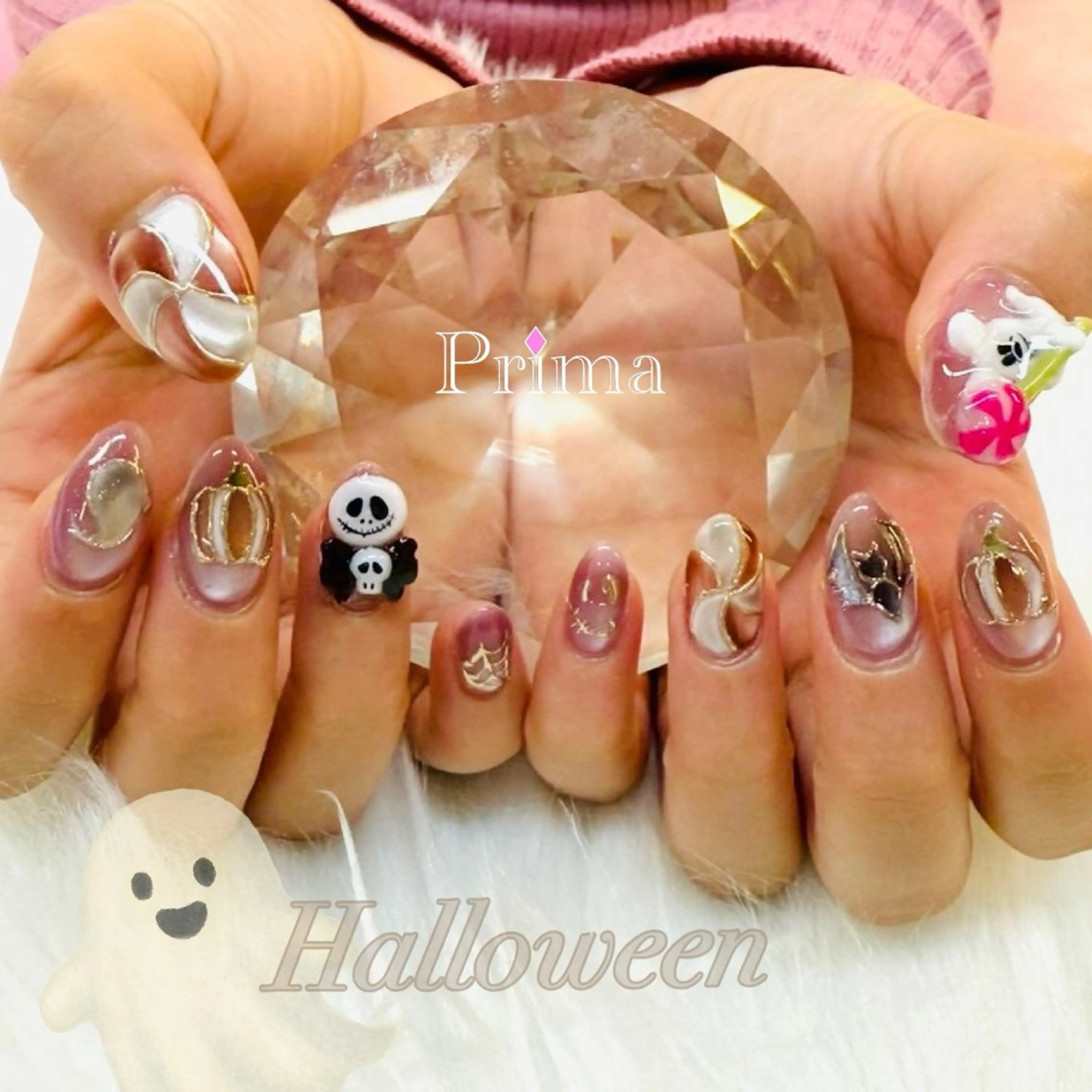 ネイル Prima💅 スカルプ💅ジェルのネイルデザイン