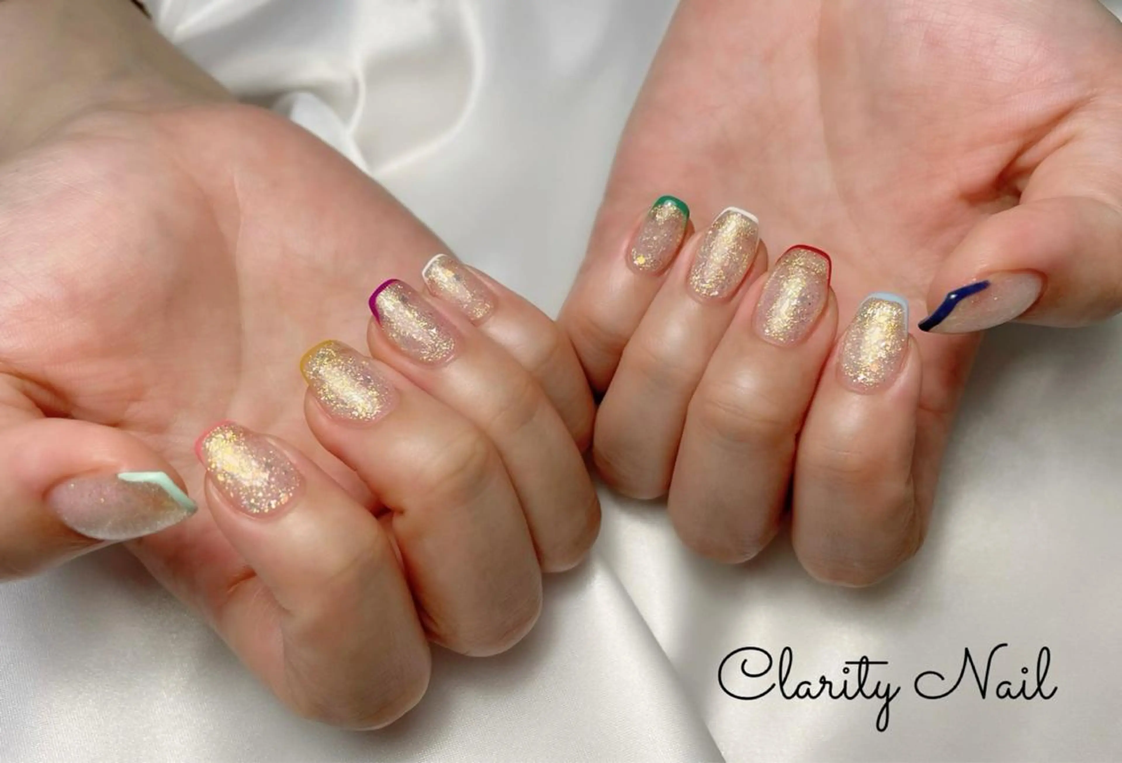 ネイル アートネイル 持ち込み ハンドネイル Clarity Nailのネイルデザイン