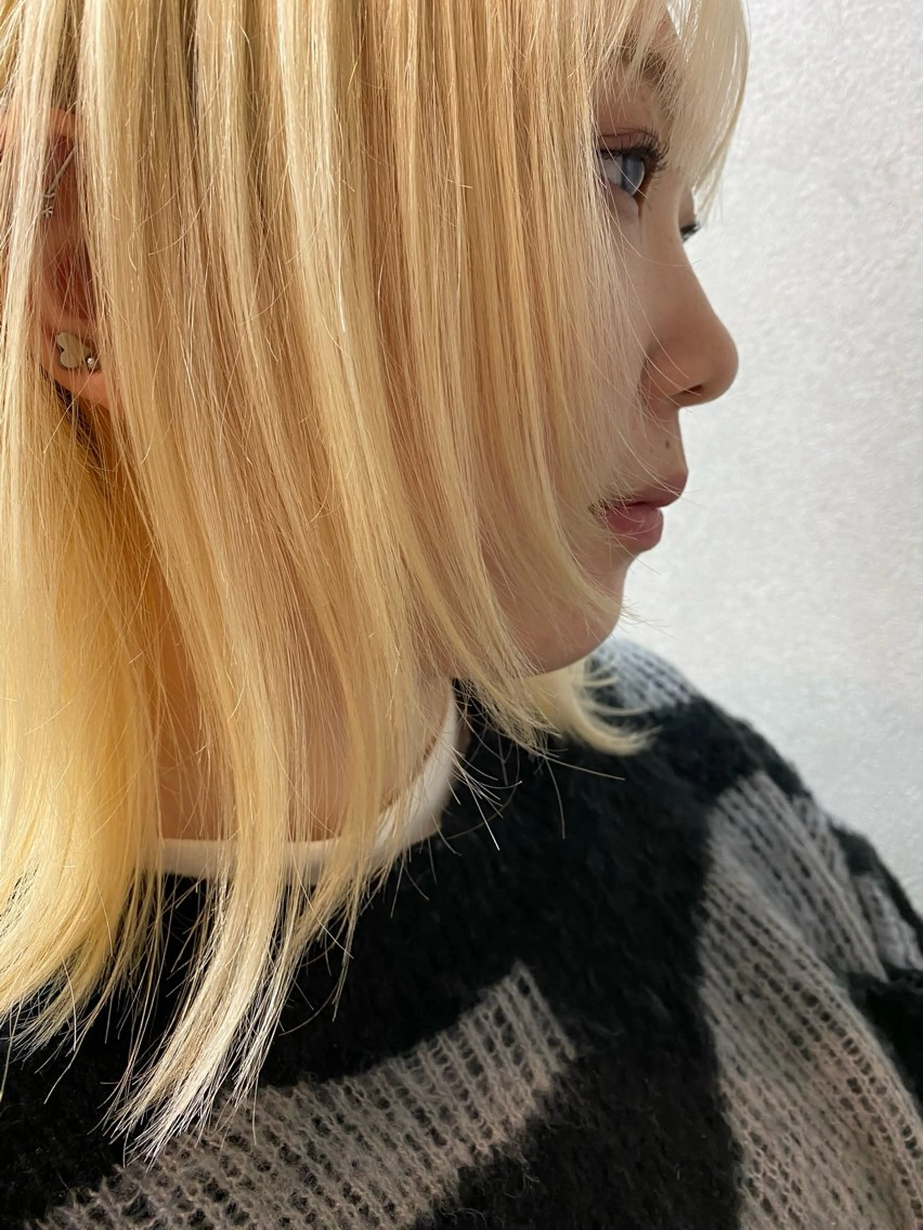 ミディアム いがらし ふうらのヘアスタイル