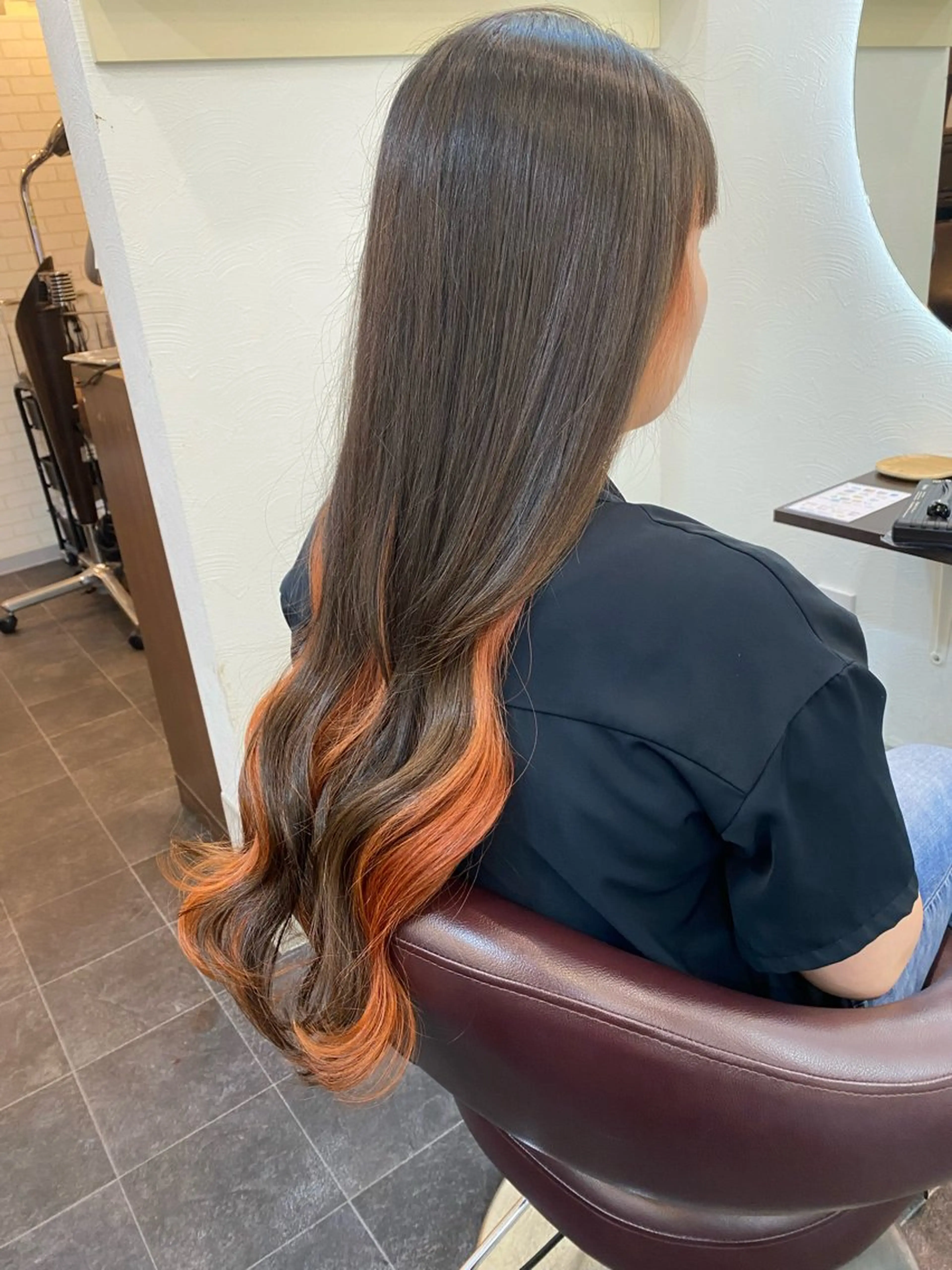ロング カット ヘアカラー トリートメント 口コミ150件超え 💬☘️笹岡航太のヘアスタイル