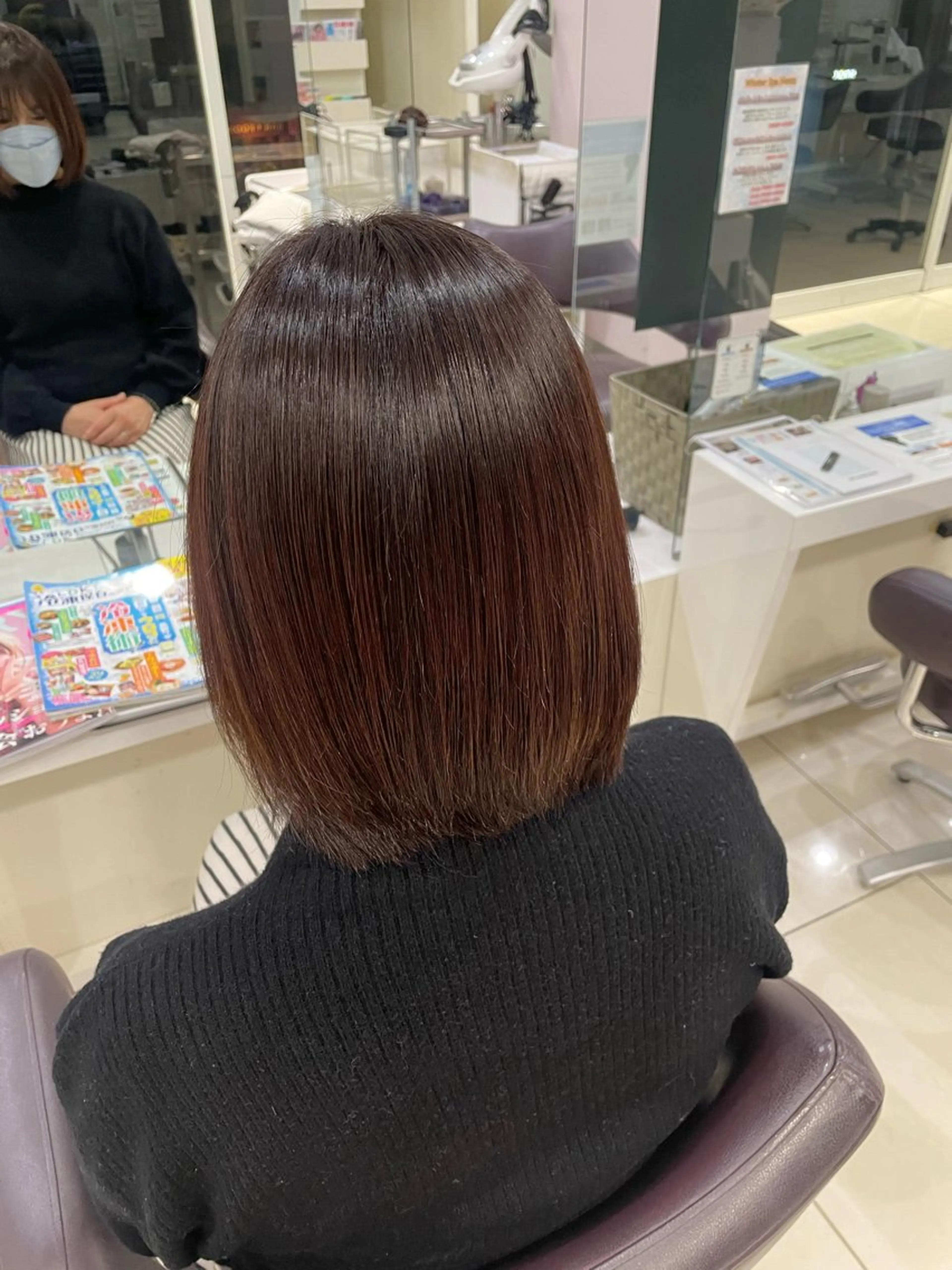 ミディアム 🍒ピンクベージュ /ベージュ🍒なつきのヘアスタイル