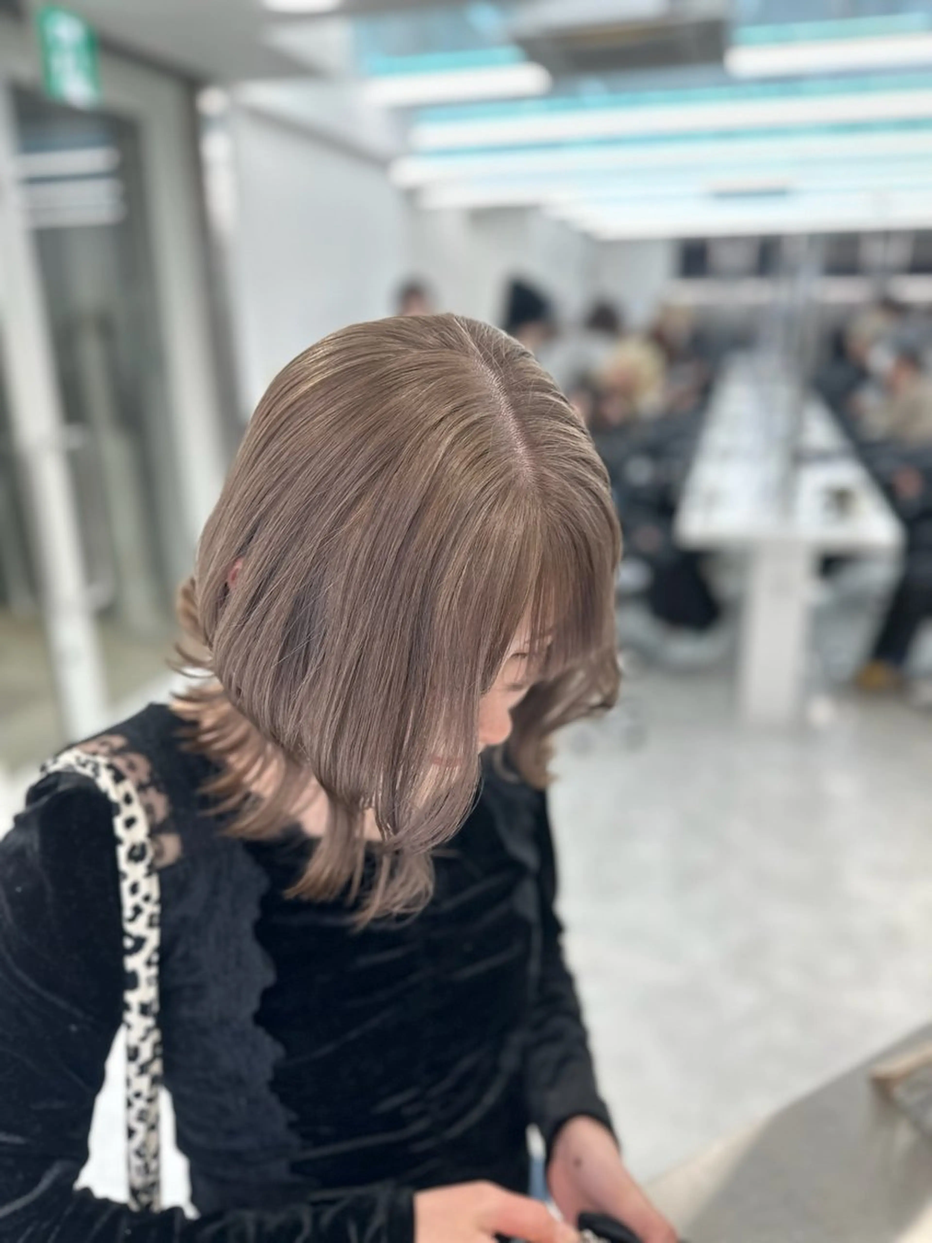 ロング カラー カット ヘアカラー トリートメント mina/暖色カラー 🥀韓国風カット🥀のヘアスタイル