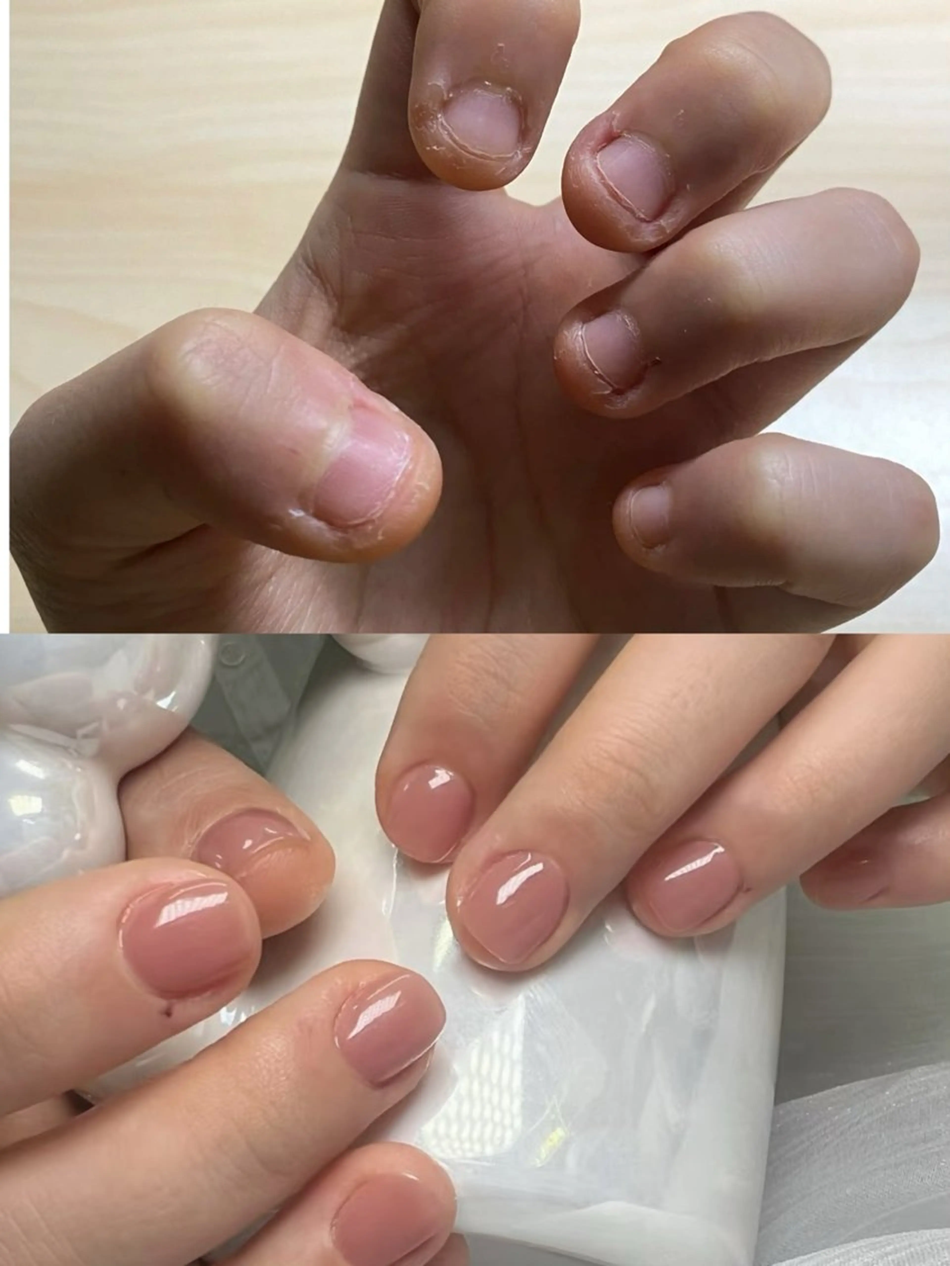 ネイル ハンドネイル MoonNail ユリ🌸のネイルデザイン