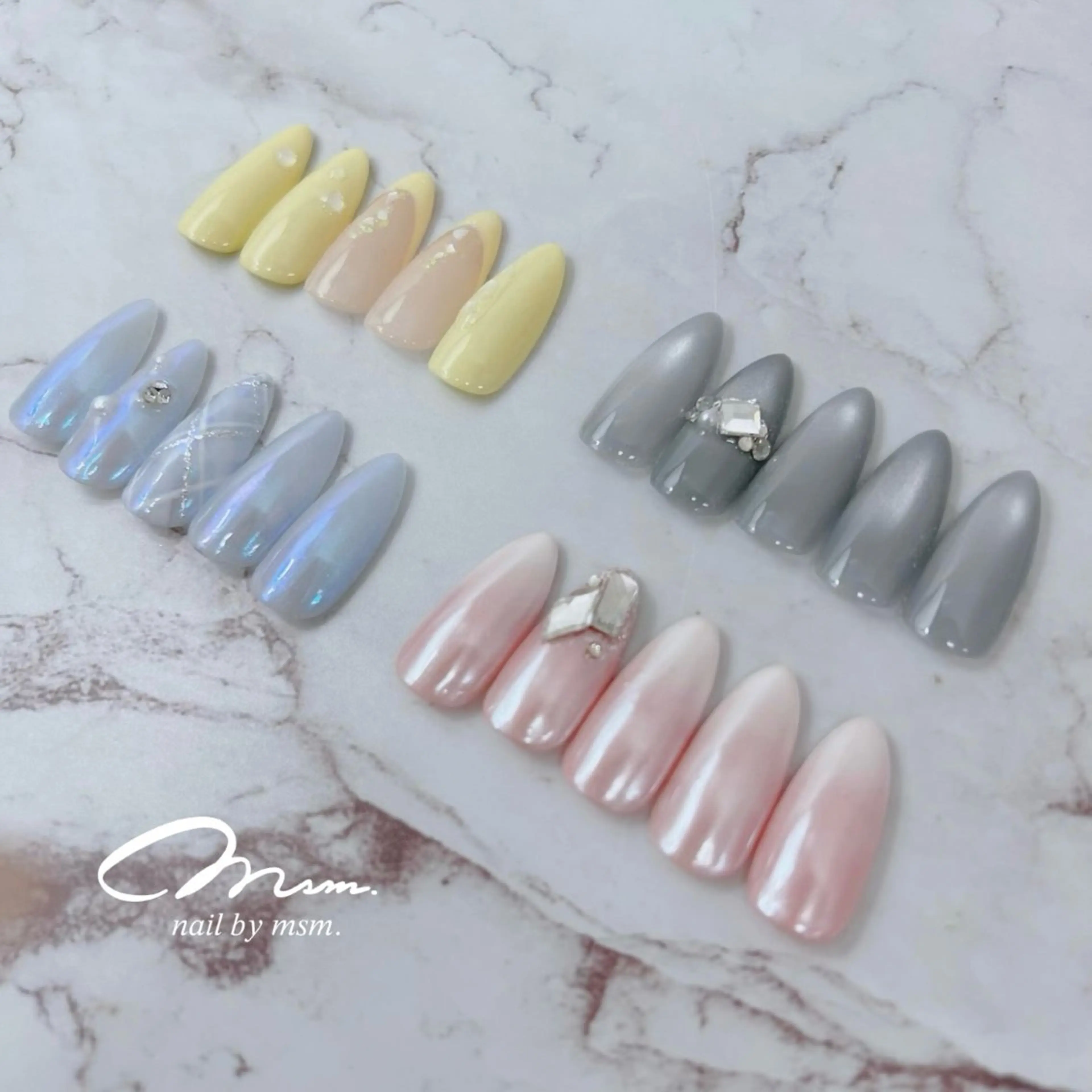 ネイル msm.2nd【エムズ】所属・msm.MANAMI 天神・ネイル・眉毛のネイルデザイン