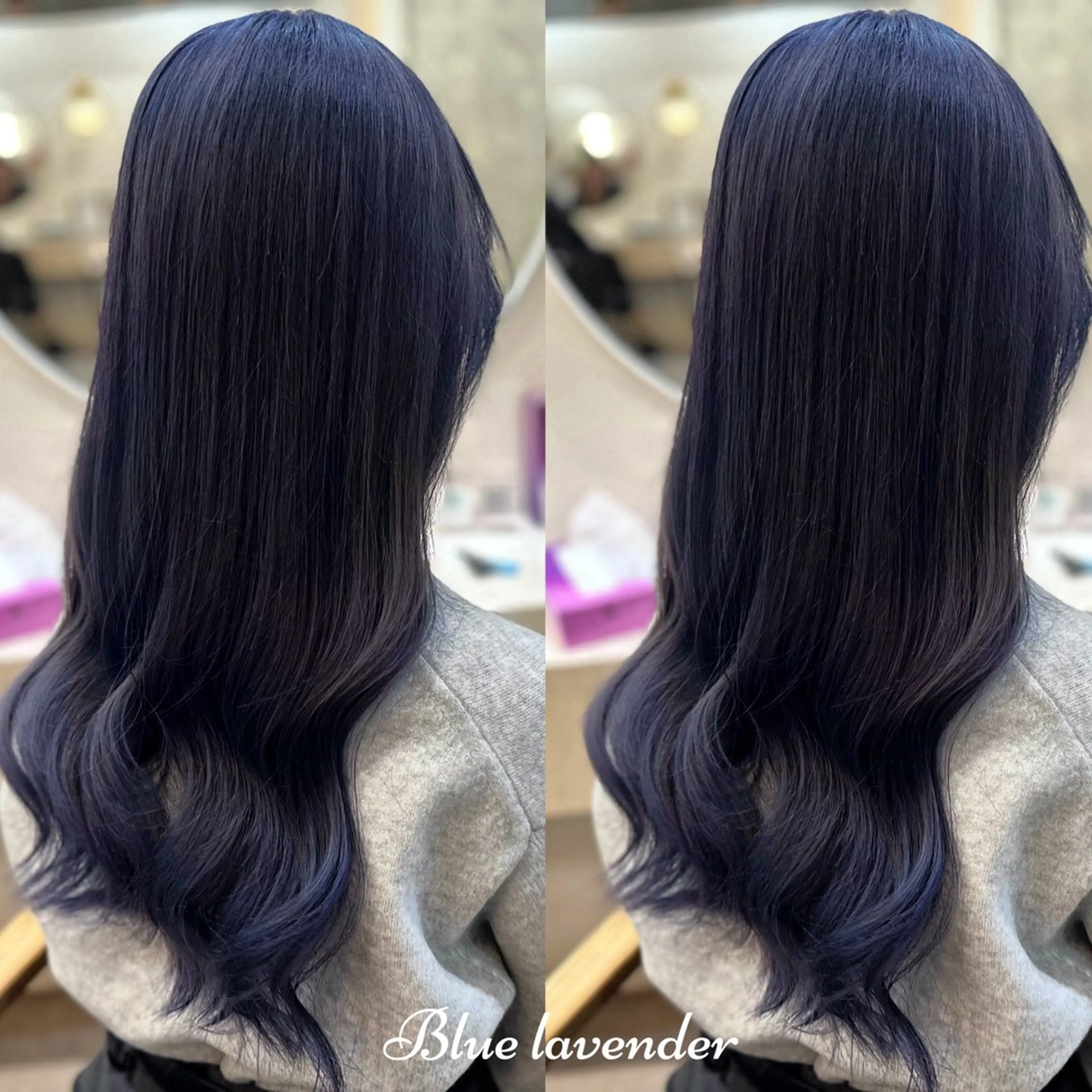 ロング ヘアカラー トリートメント lovis🧸ゆうあ 🧸/透明感カラーのヘアスタイル