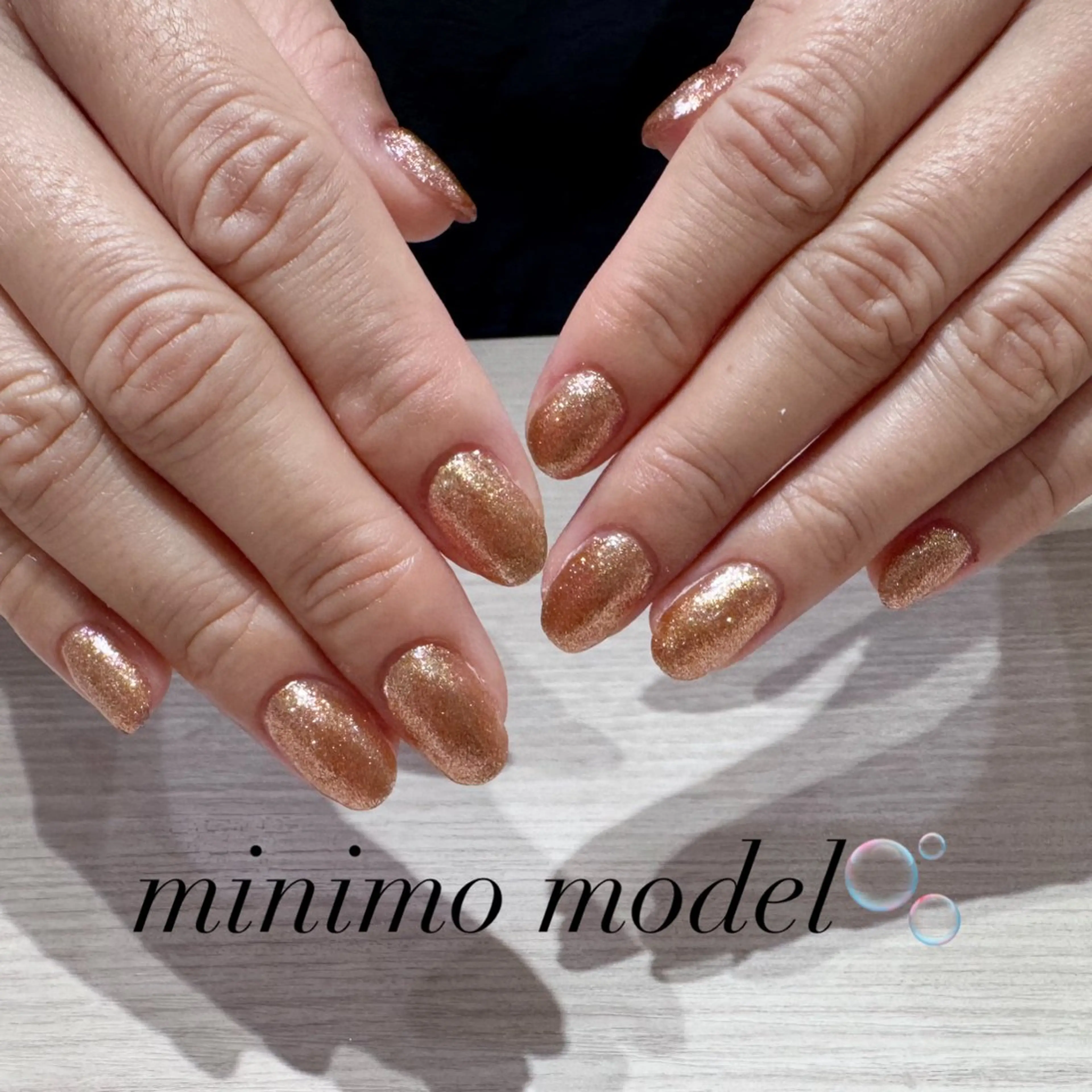 ネイル ラメ(グリッター) yoshida .のネイルデザイン