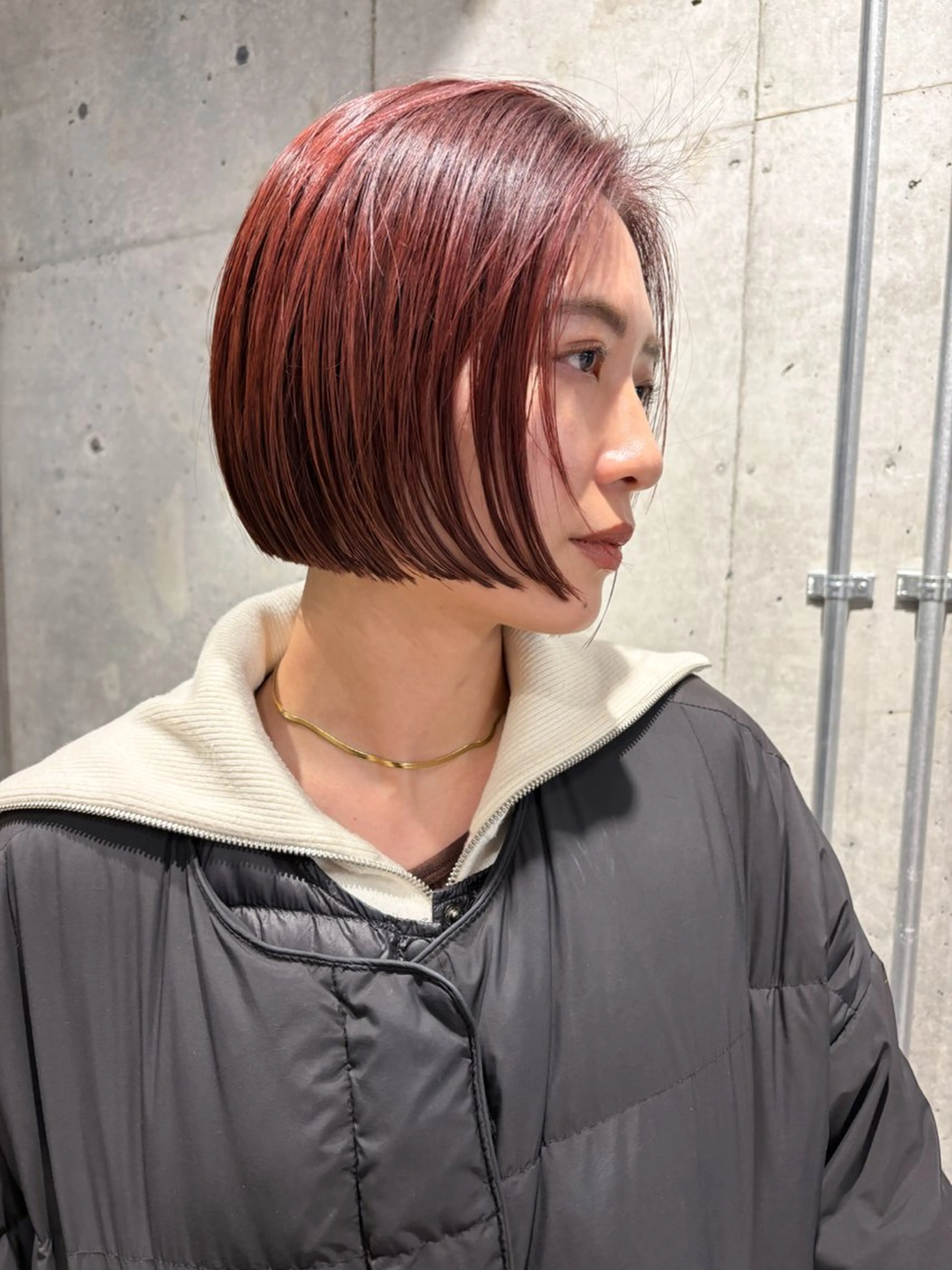 ショート カラー カット ヘアカラー トリートメント トレンドボブ /ミリヤのヘアスタイル