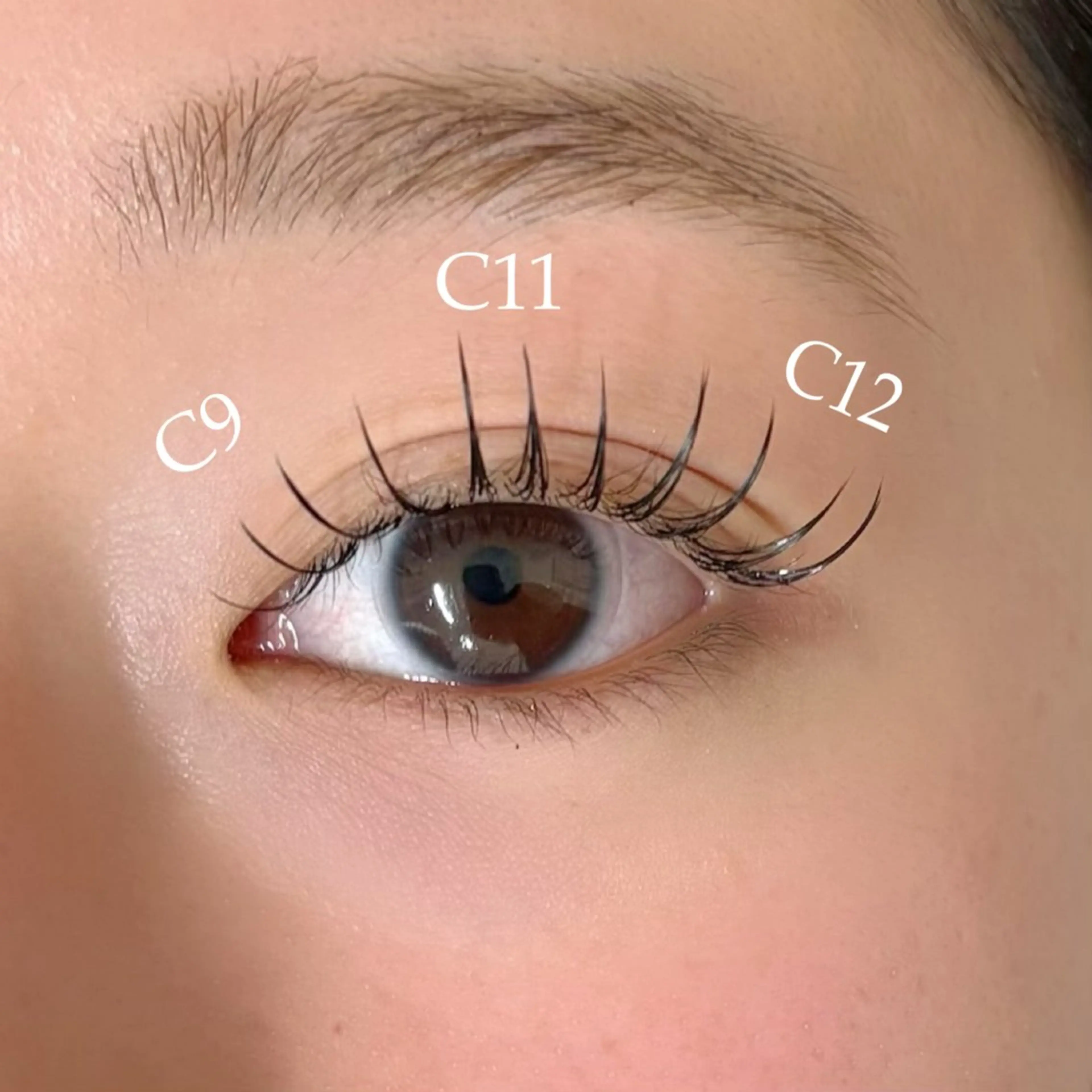 マツエク・マツパ フラットラッシュ マツエク 草加/モテまつ毛 &眉サロンAkikoのマツエク・マツパデザイン