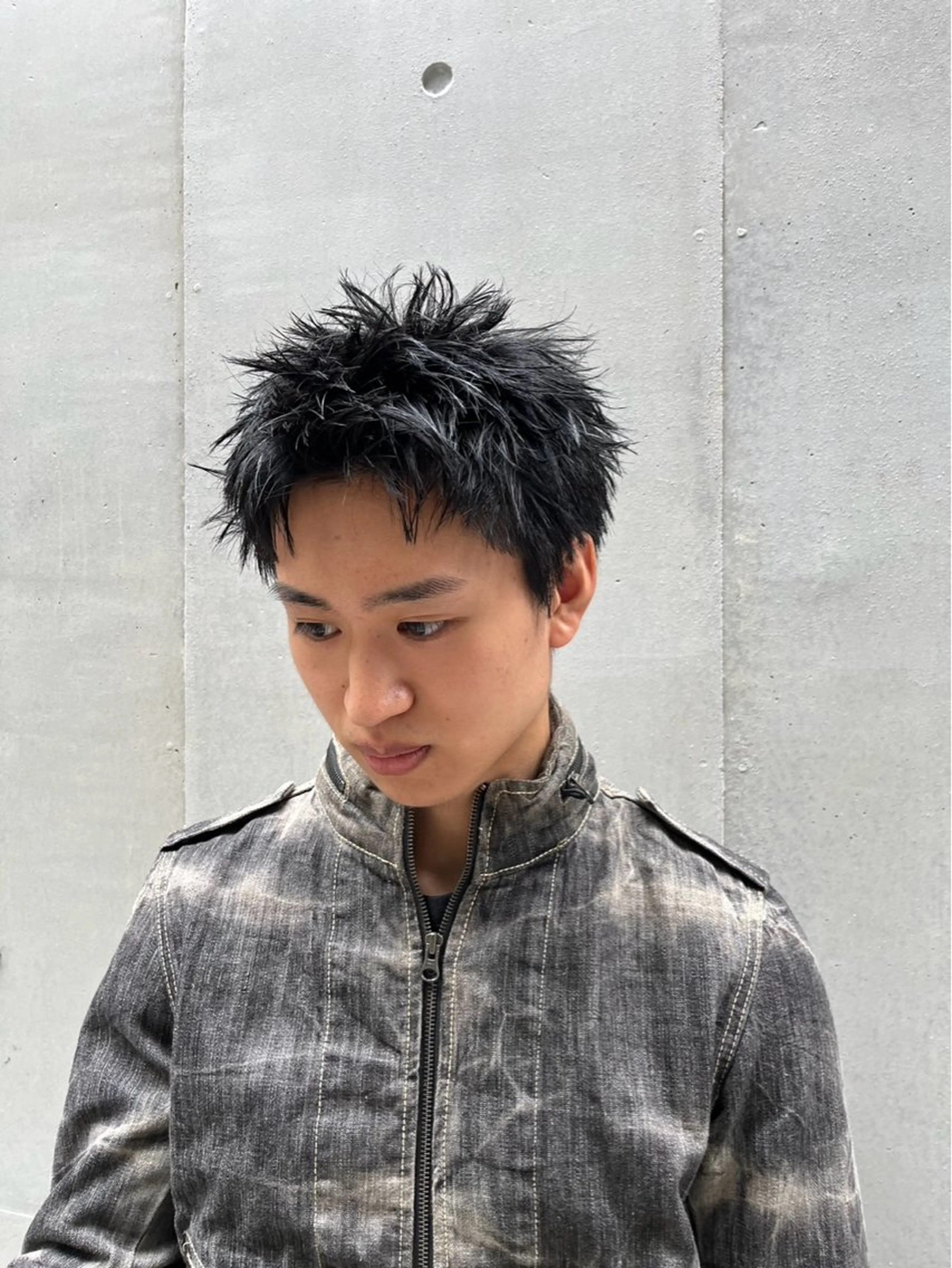 【今流行り✨✨】スパイキーショートU24(刈り上げ無し)の写真