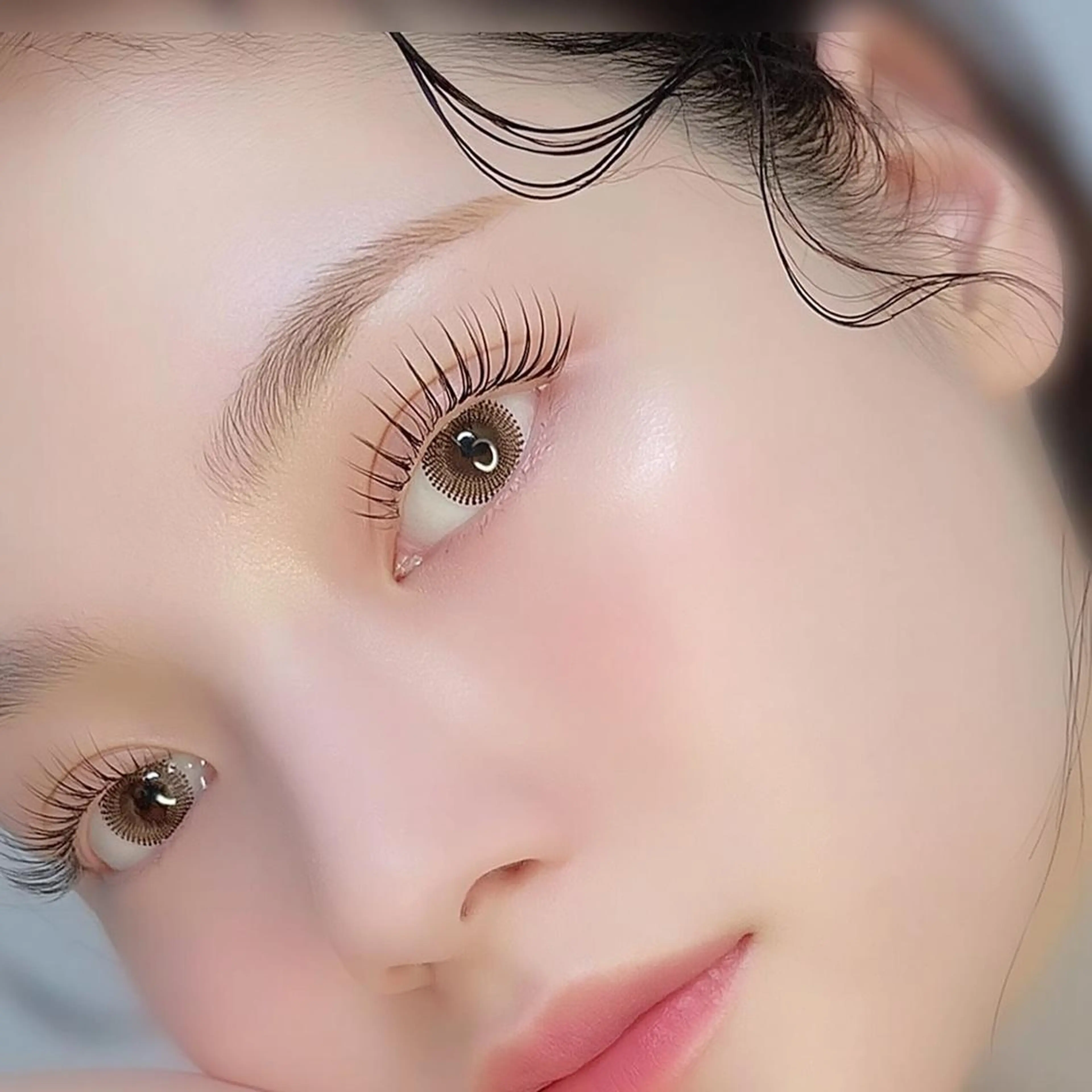 マツエク・マツパ 束感まつ毛 韓国風マツエク パリジェンヌラッシュリフト まつげパーマ 眉カット その他(アイブロウ) まつげパーマ/ エクステ/あみ🎀のマツエク・マツパデザイン