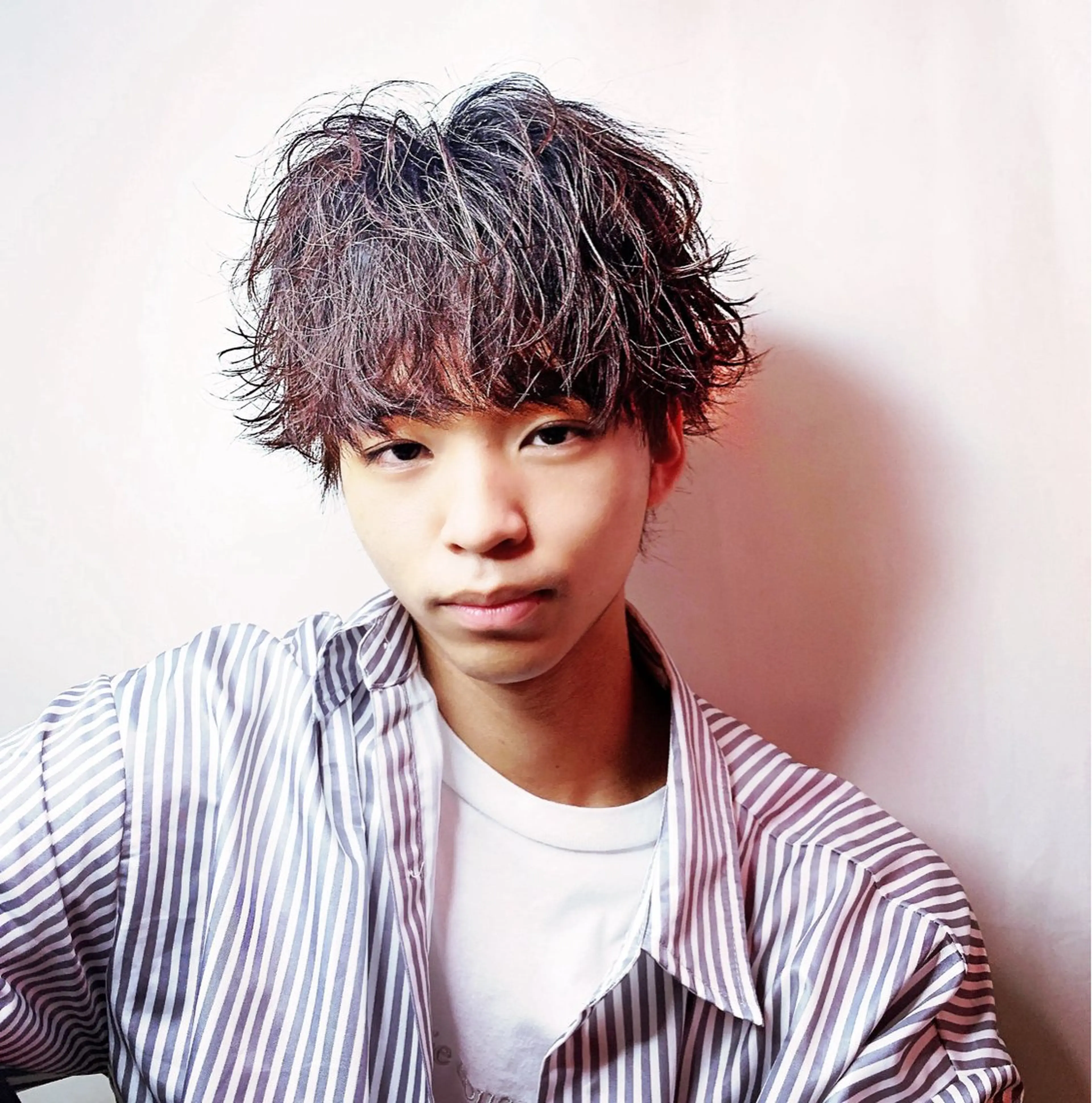 メンズ メンズ特化/上野 暖色カラー ダイチのヘアスタイル