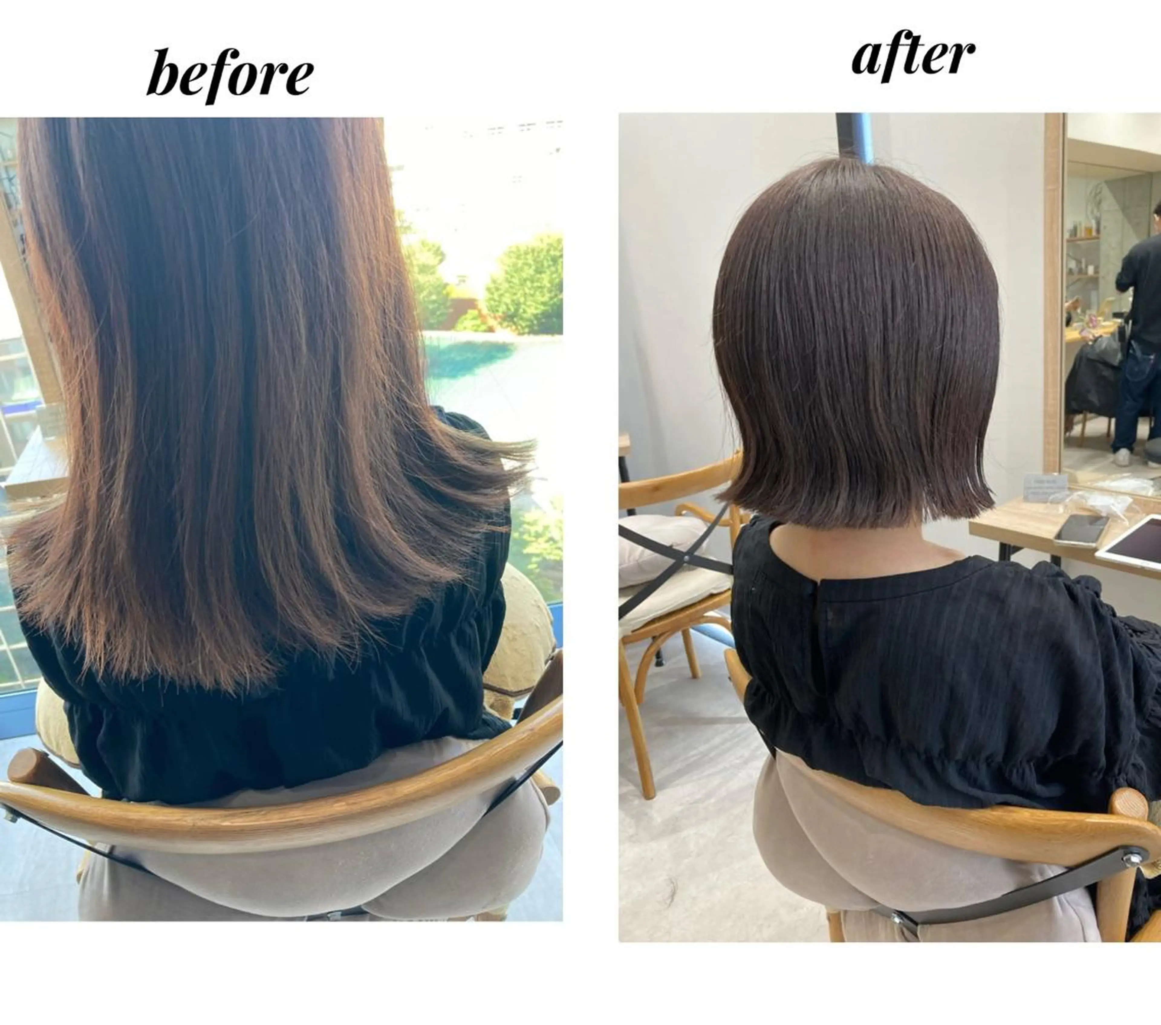 ショート ✨色持ちの良い艶 カラー✨蟹江真世のヘアスタイル