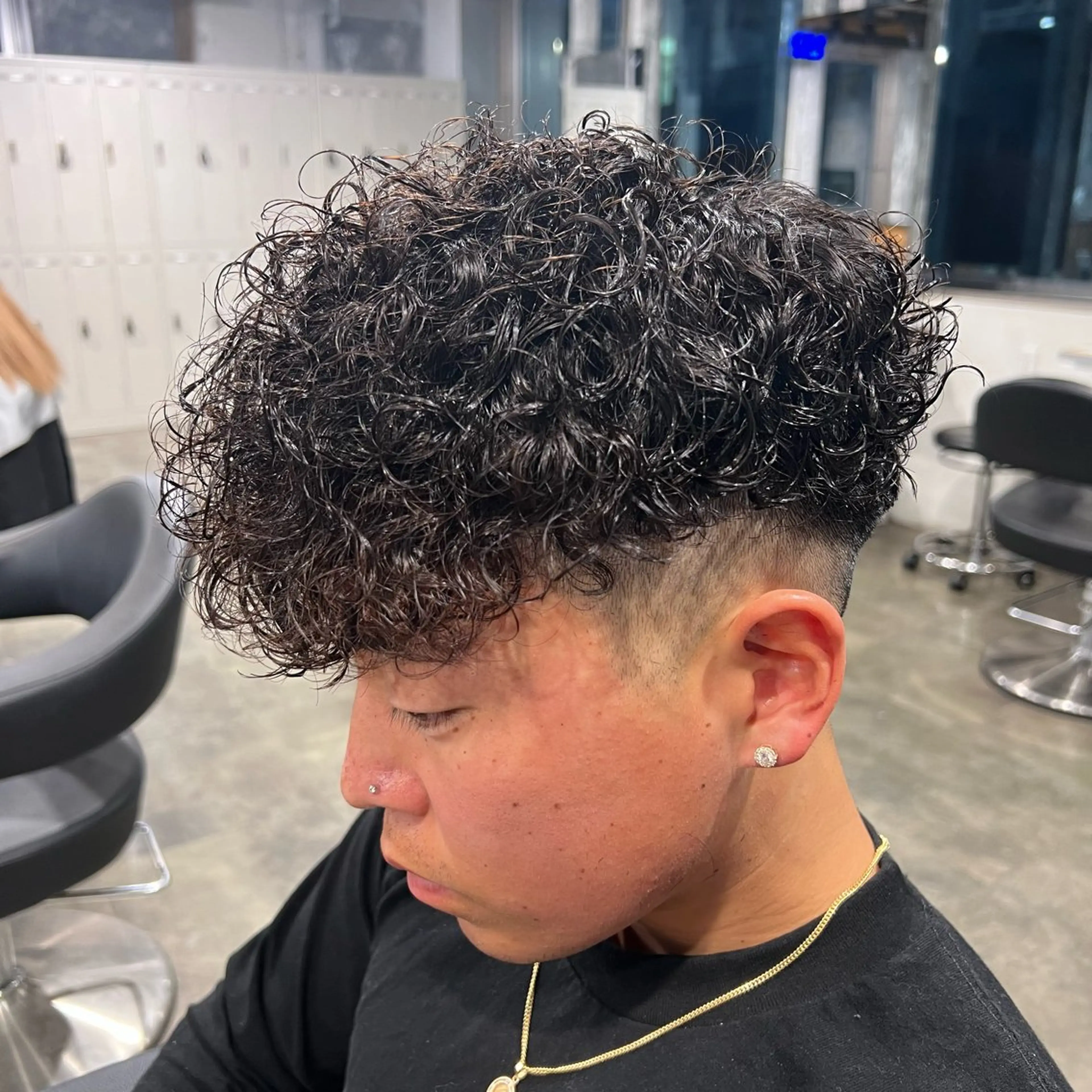 ショート カラー パーマ ヘアアレンジ メンズ キッズ 🔷横浜1のパーマ 職人🔷将太郎のヘアスタイル