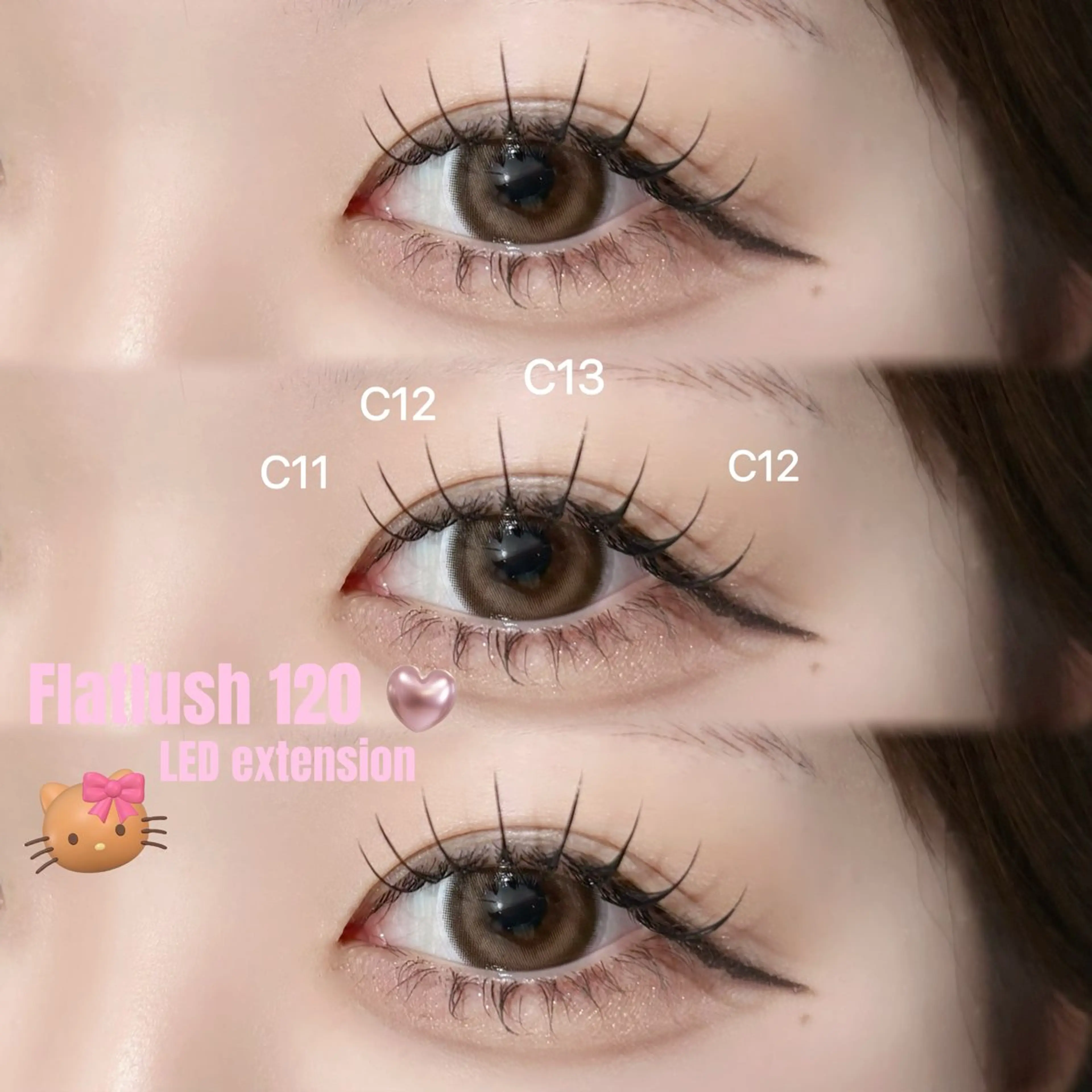 マツエク・マツパ Myro airaのマツエク・マツパデザイン