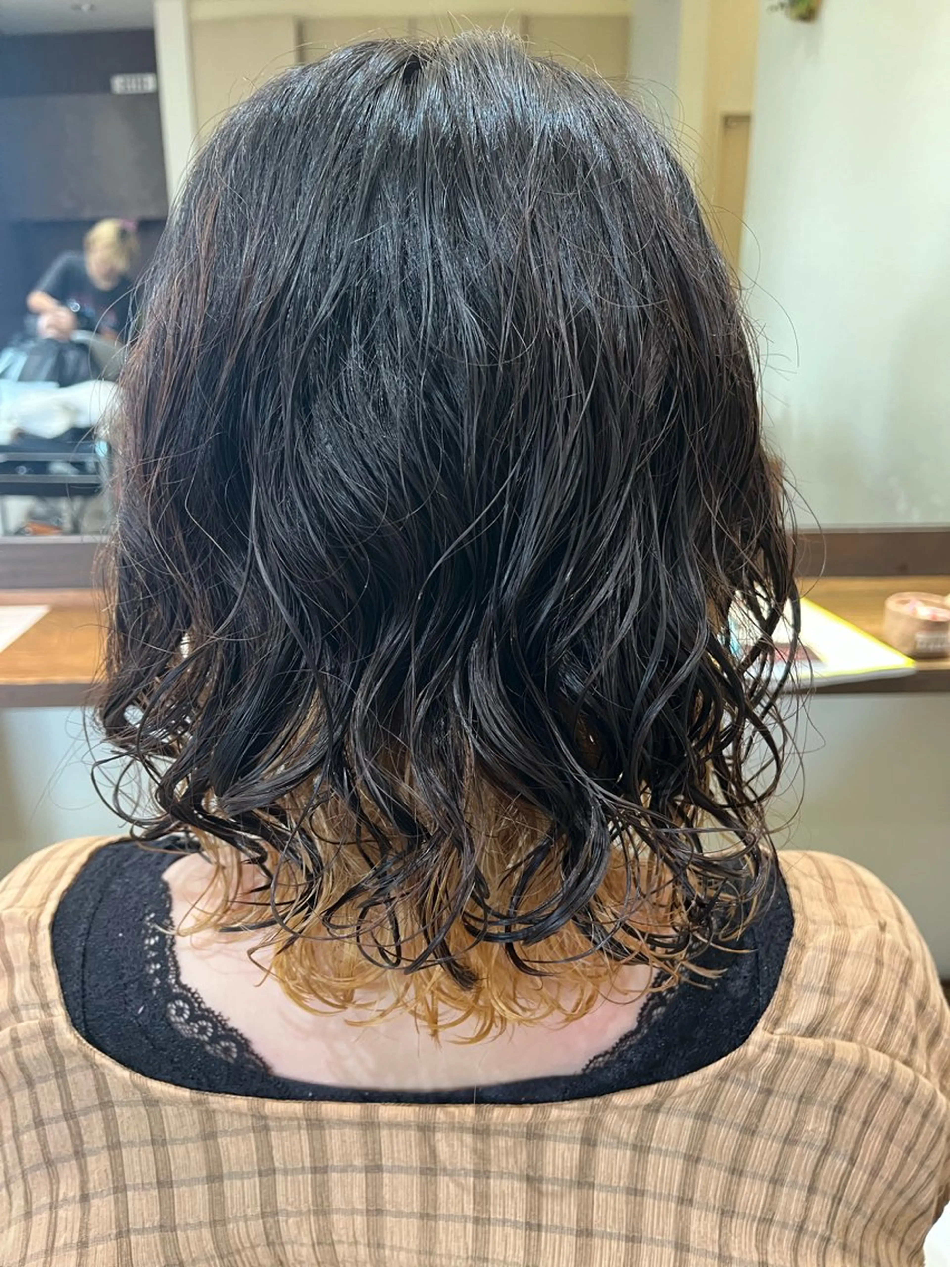 パーマ 水口 真穂のヘアスタイル