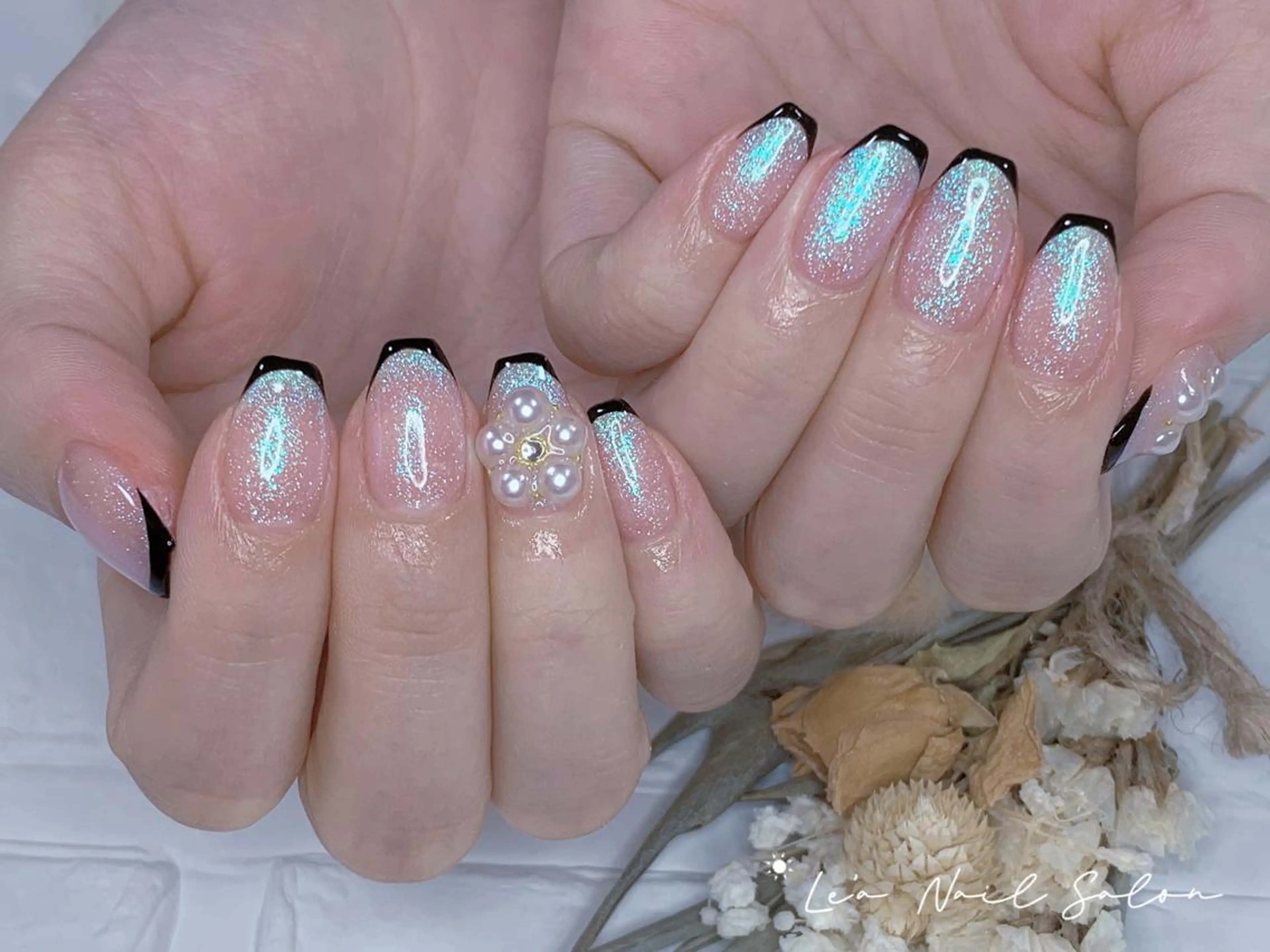 ショート カラー ネイル Le’a NailSalonのネイルデザイン