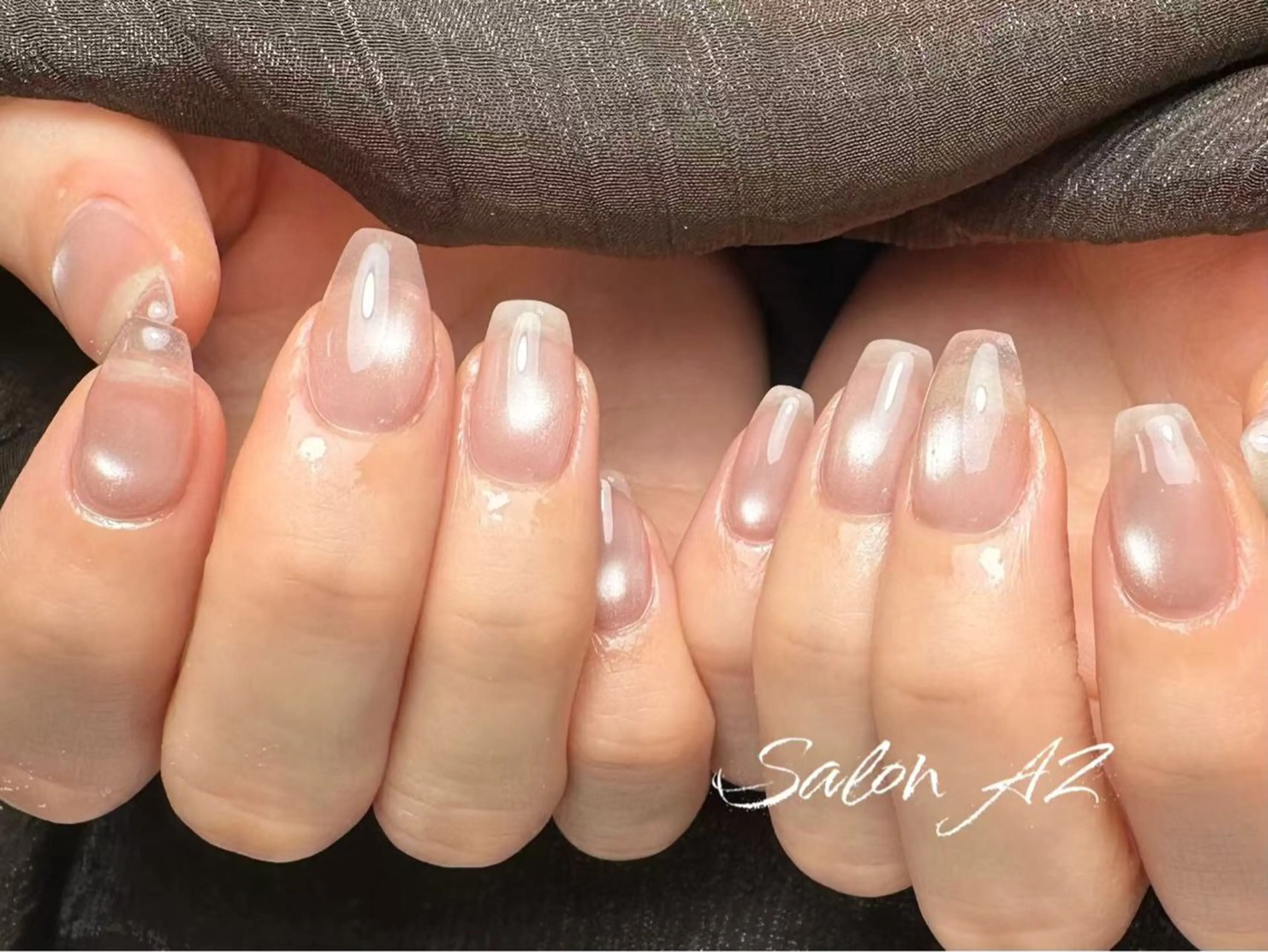 ネイル アートネイル フットネイル フレンチネイル マグネットネイル 持ち込み ハンドネイル salon AZ NANAのネイルデザイン