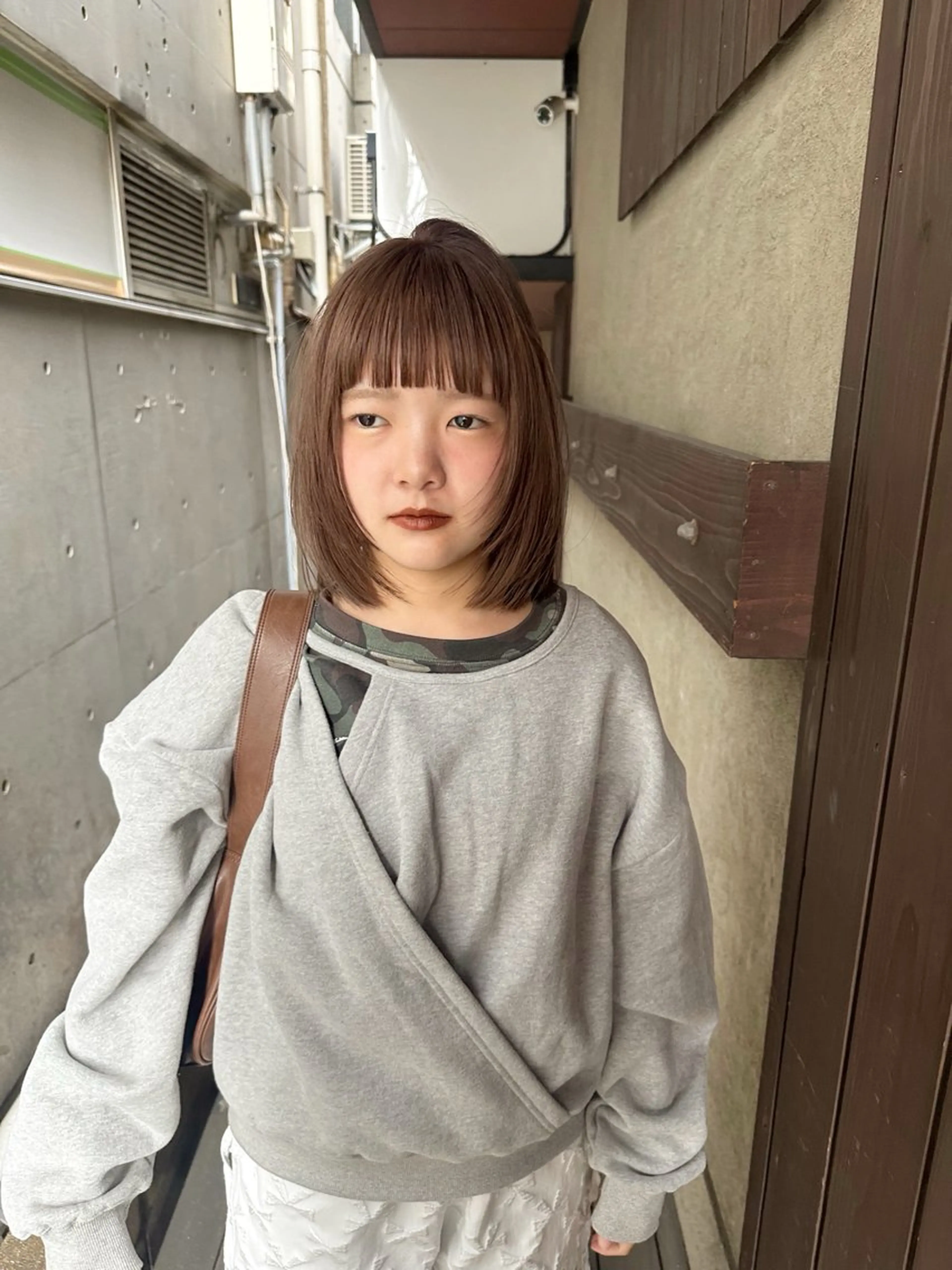 ショート ハッシュカット🎀 レイヤーカットのヘアスタイル