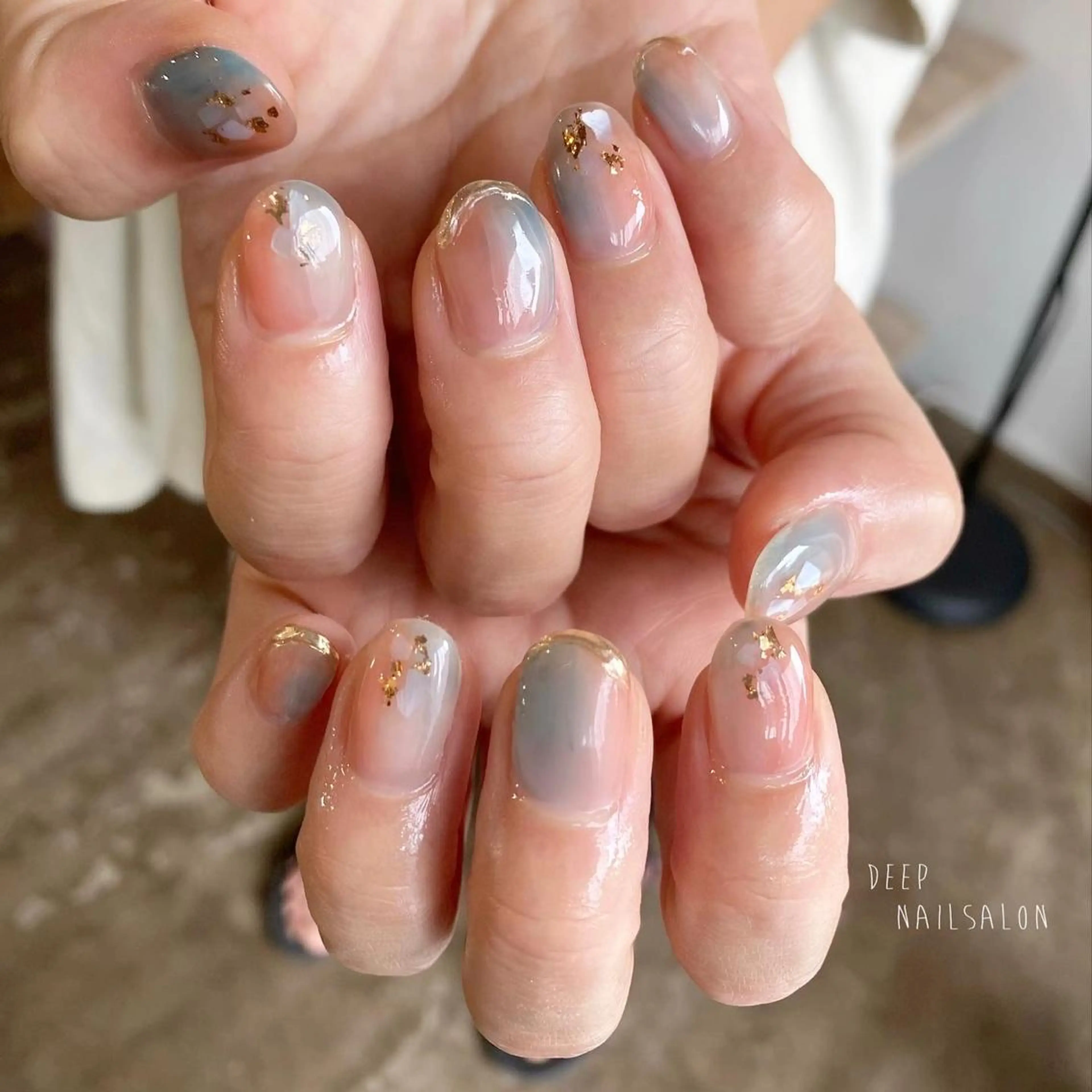 ネイル ニュアンスネイル ハンドネイル DEEP nail salonのネイルデザイン