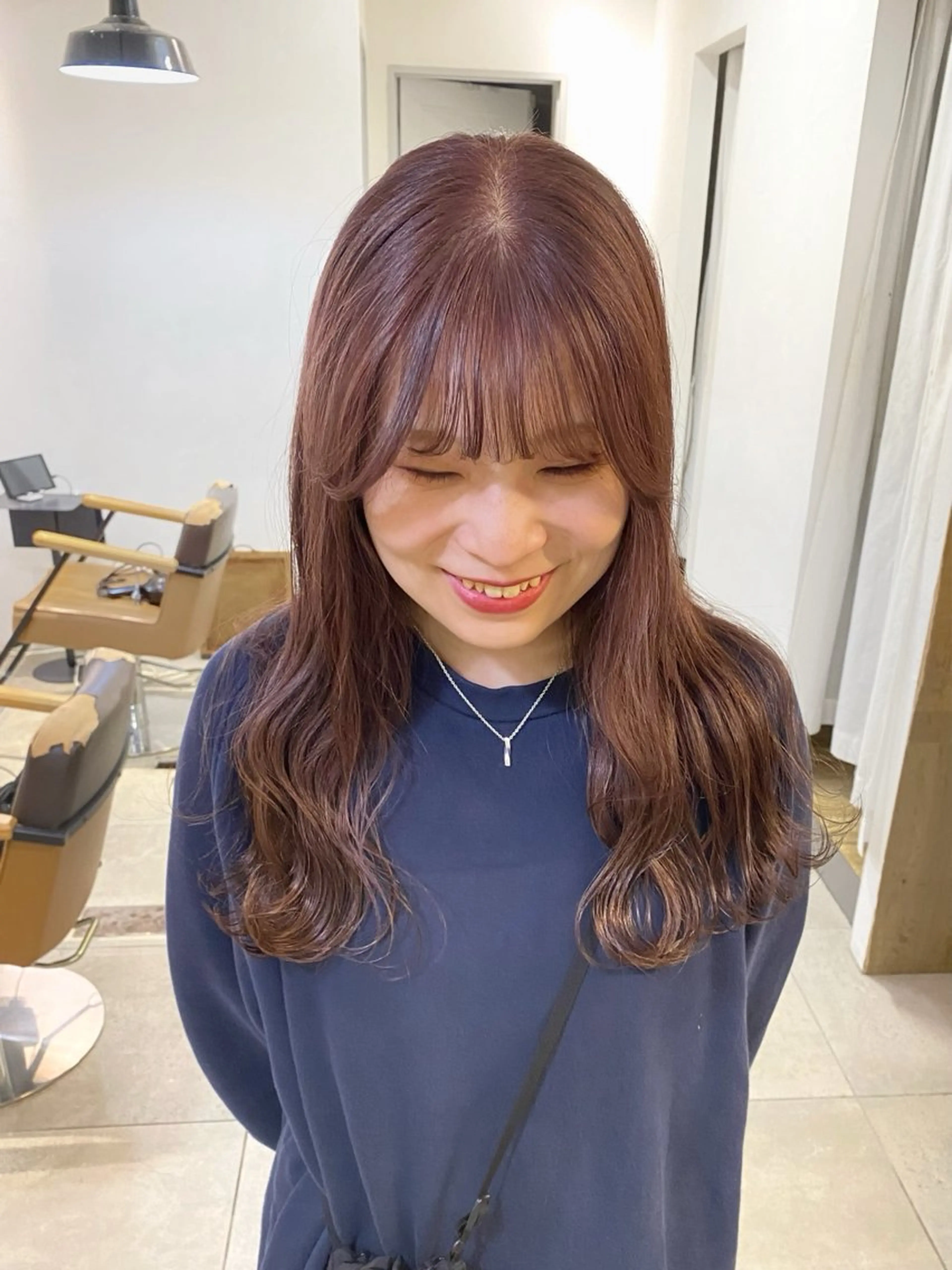 ロング カラー ブリーチ ケアカラー カット ヘアカラー トリートメント Lomalia 🤍🫧/makoのヘアスタイル