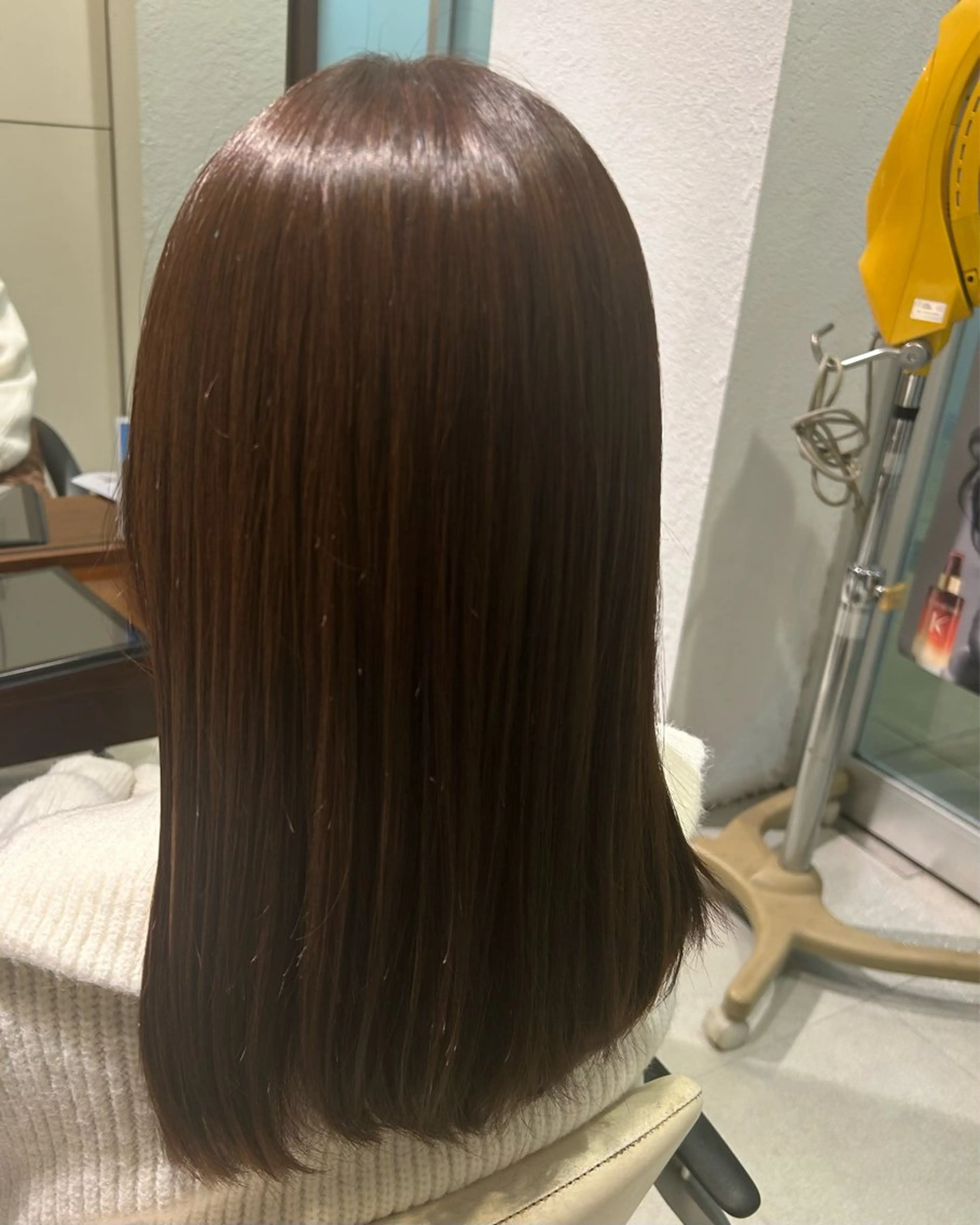 カラー 林 玲美のヘアスタイル