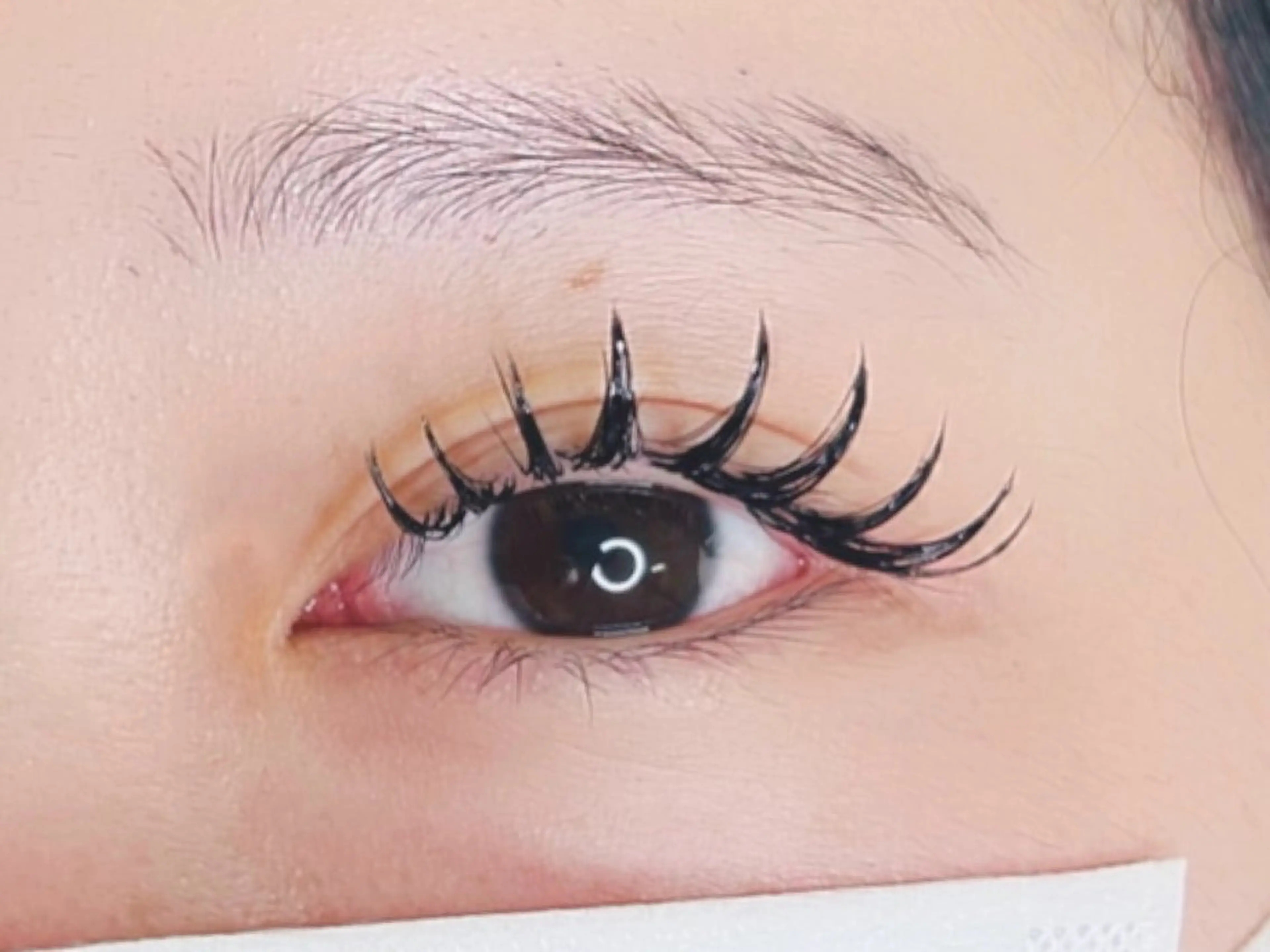 マツエク・マツパ 付け放題 バインドロック 束感まつ毛 フラットラッシュ パリジェンヌラッシュリフト マツエク AURORA RINAのマツエク・マツパデザイン