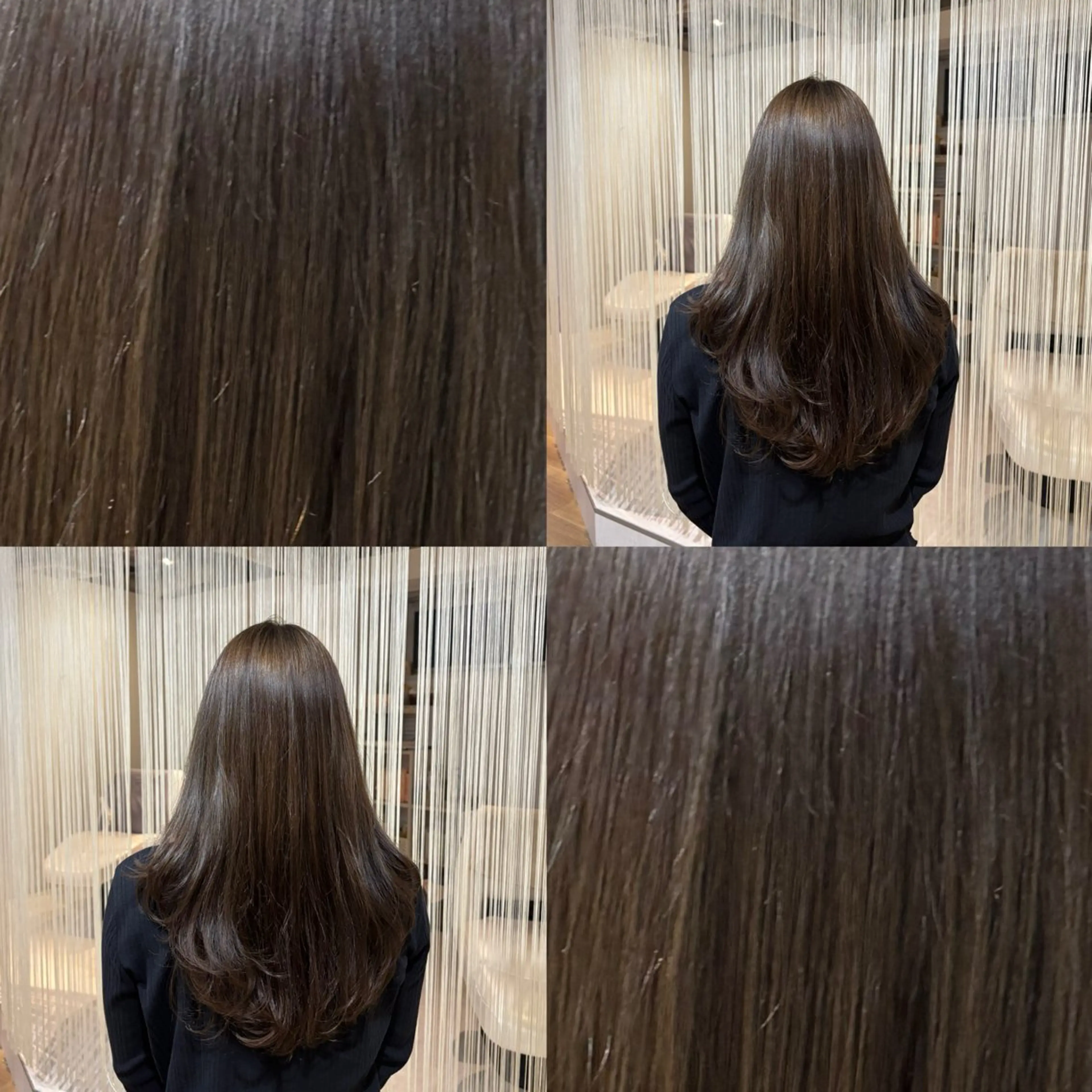 ロング カラー アッシュ アッシュグレー アッシュグレージュ 透明感カラー グレージュ カット ヘアカラー トリートメント RINNO🌷艶髪/ 艶カラー/縮毛矯正のヘアスタイル