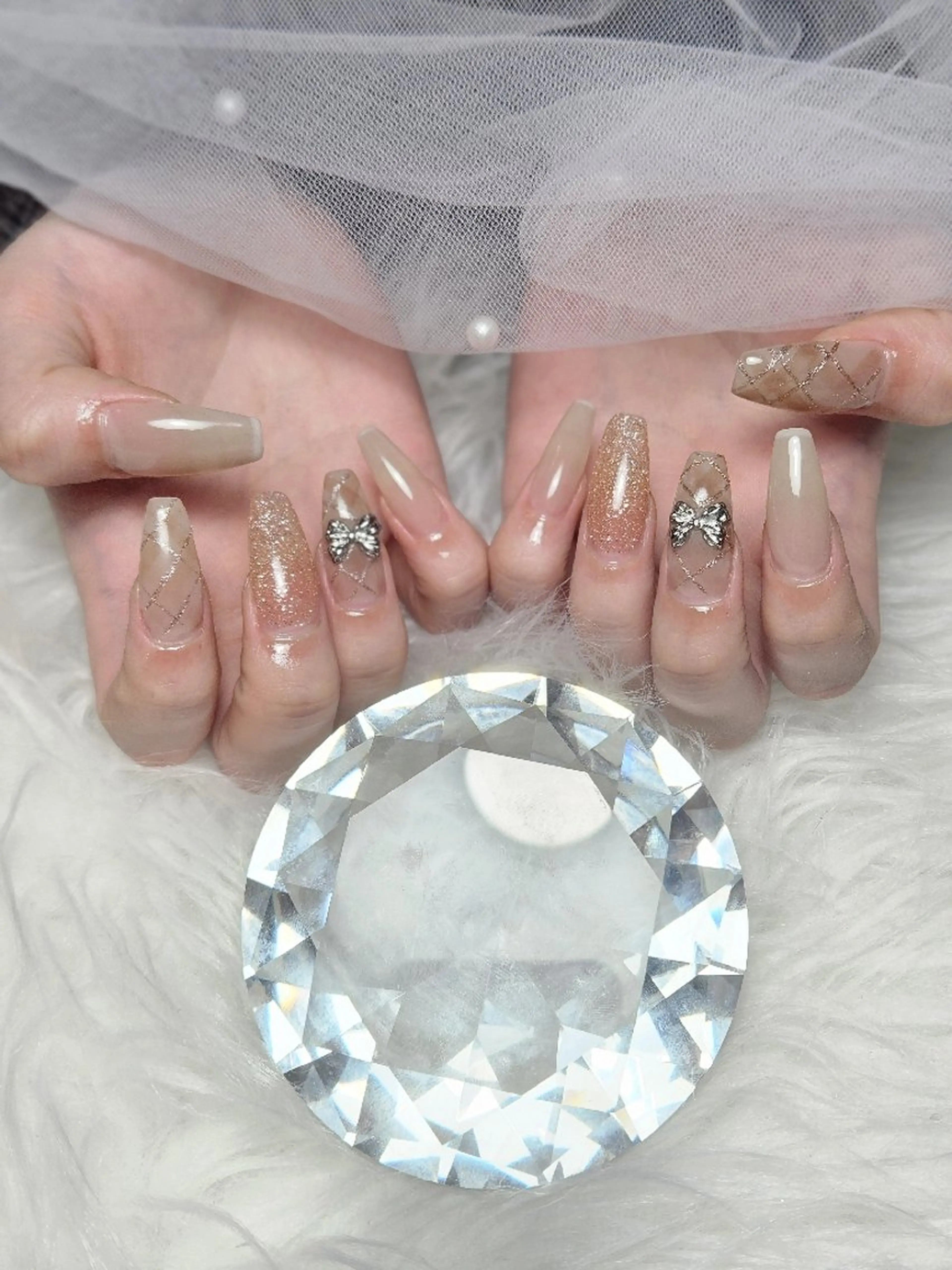 ネイル ハンドネイル momo *.+ﾟのネイルデザイン