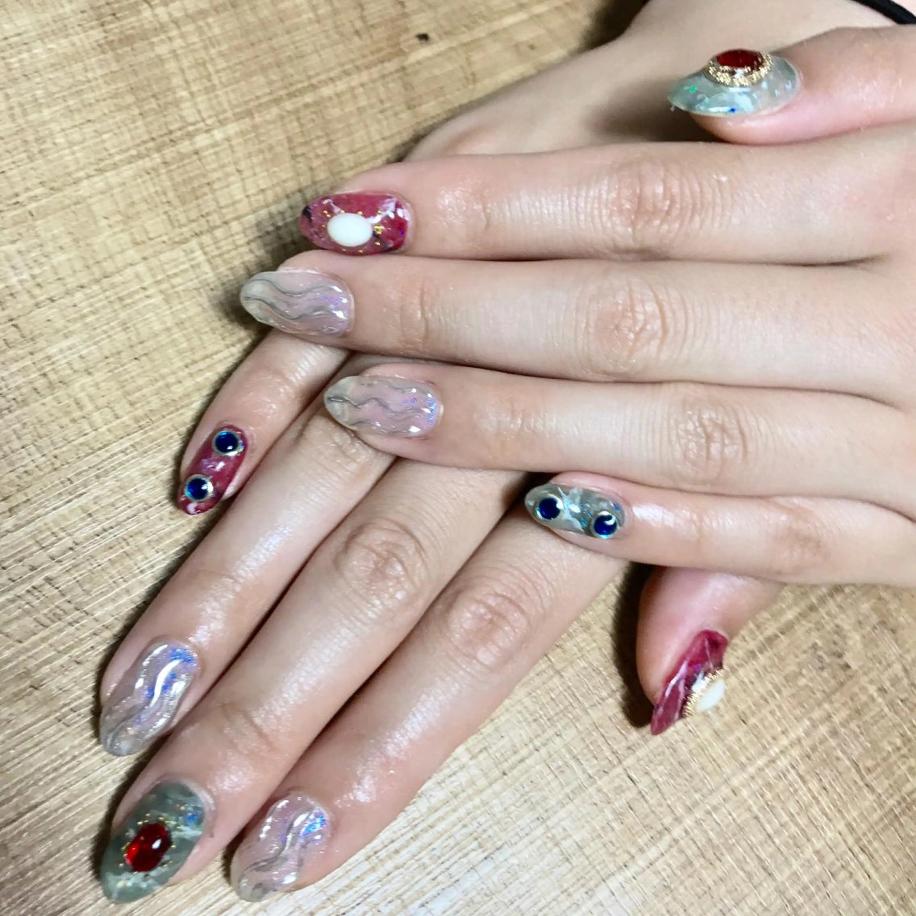 ネイル アートネイル 安藤 Charlotteのネイルデザイン