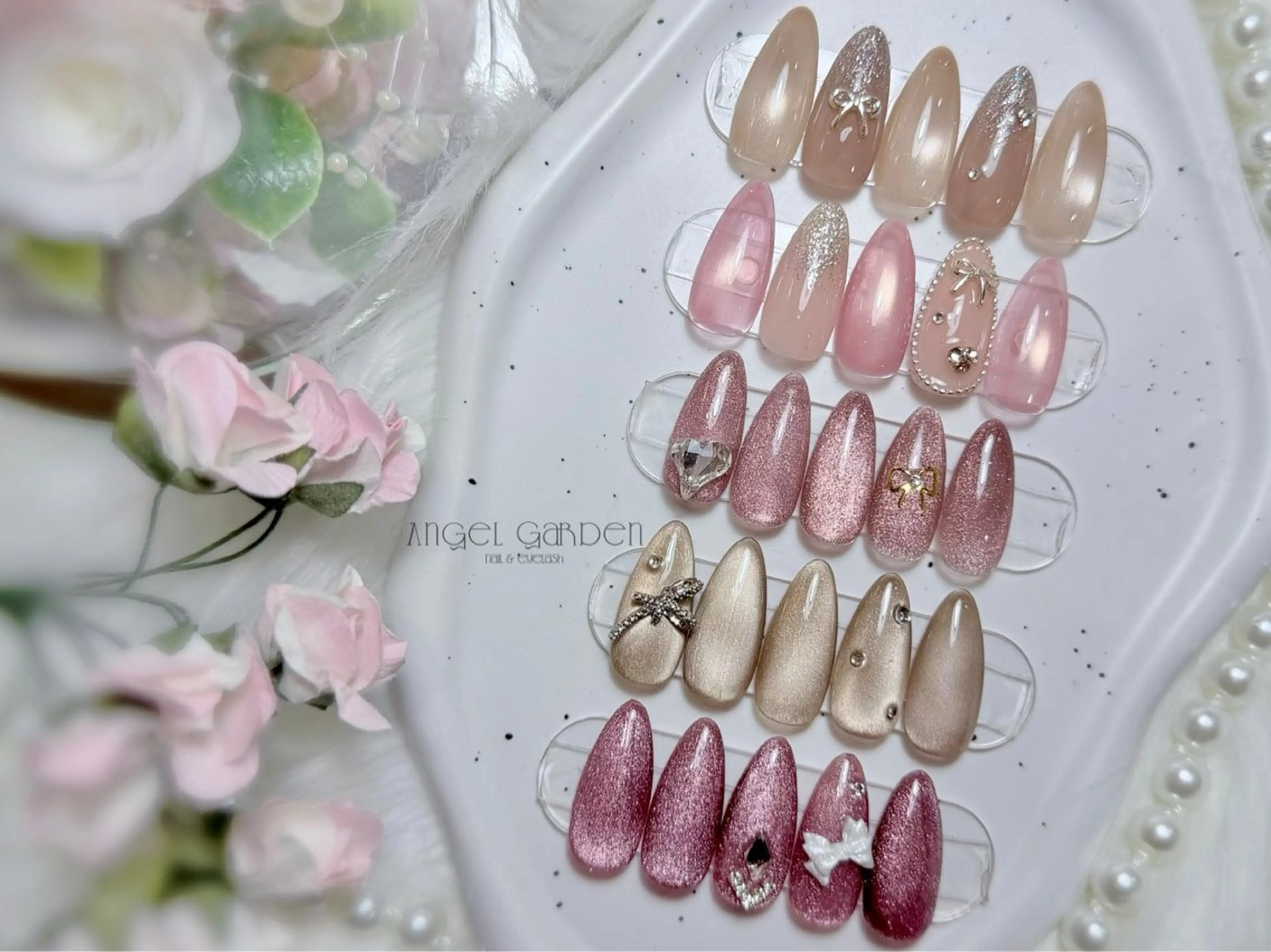 ネイル マグネットネイル Angel Garden池袋のネイルデザイン