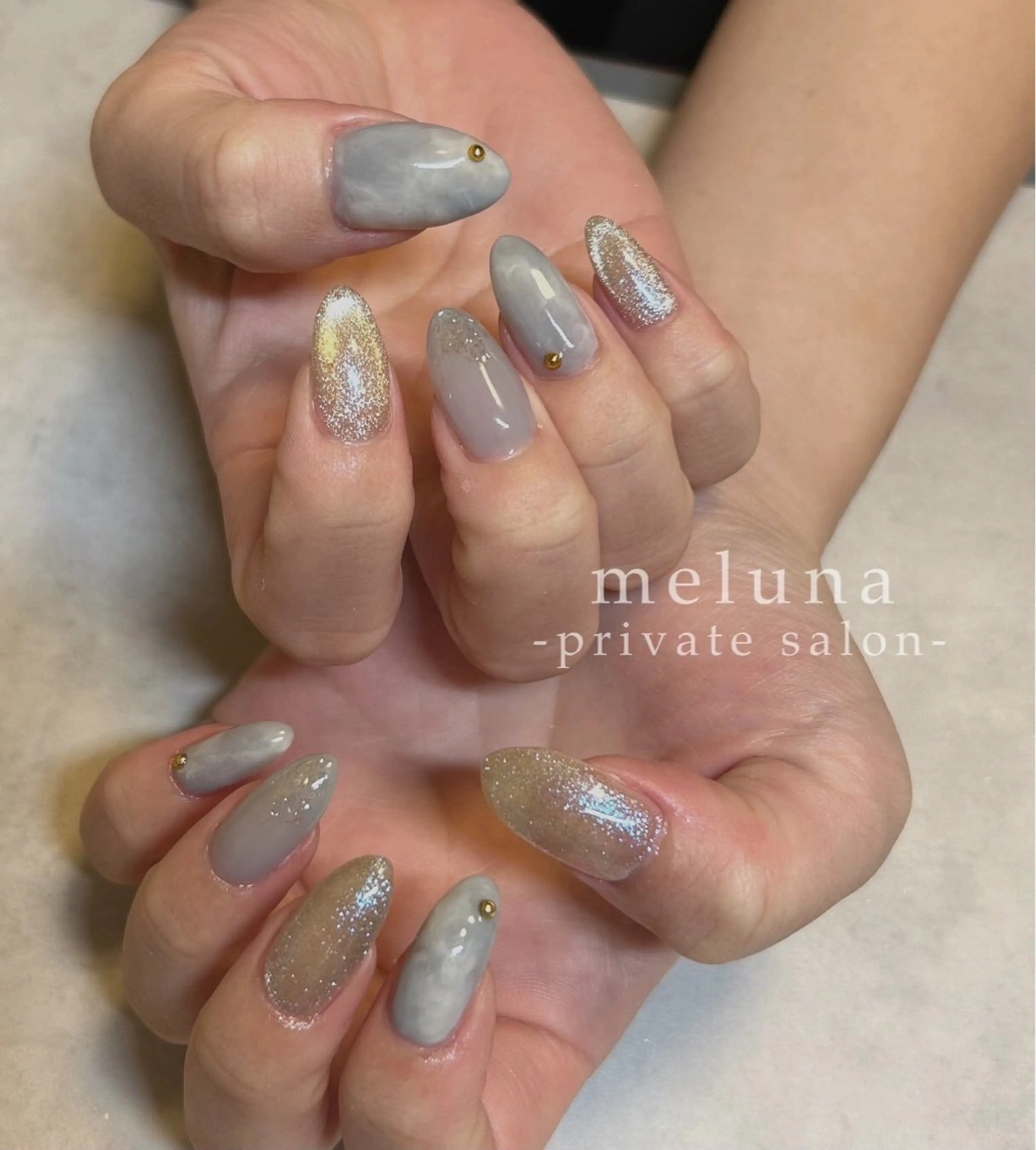 ネイル ハンドネイル Meruna .ﾒﾙｰﾅ.のネイルデザイン