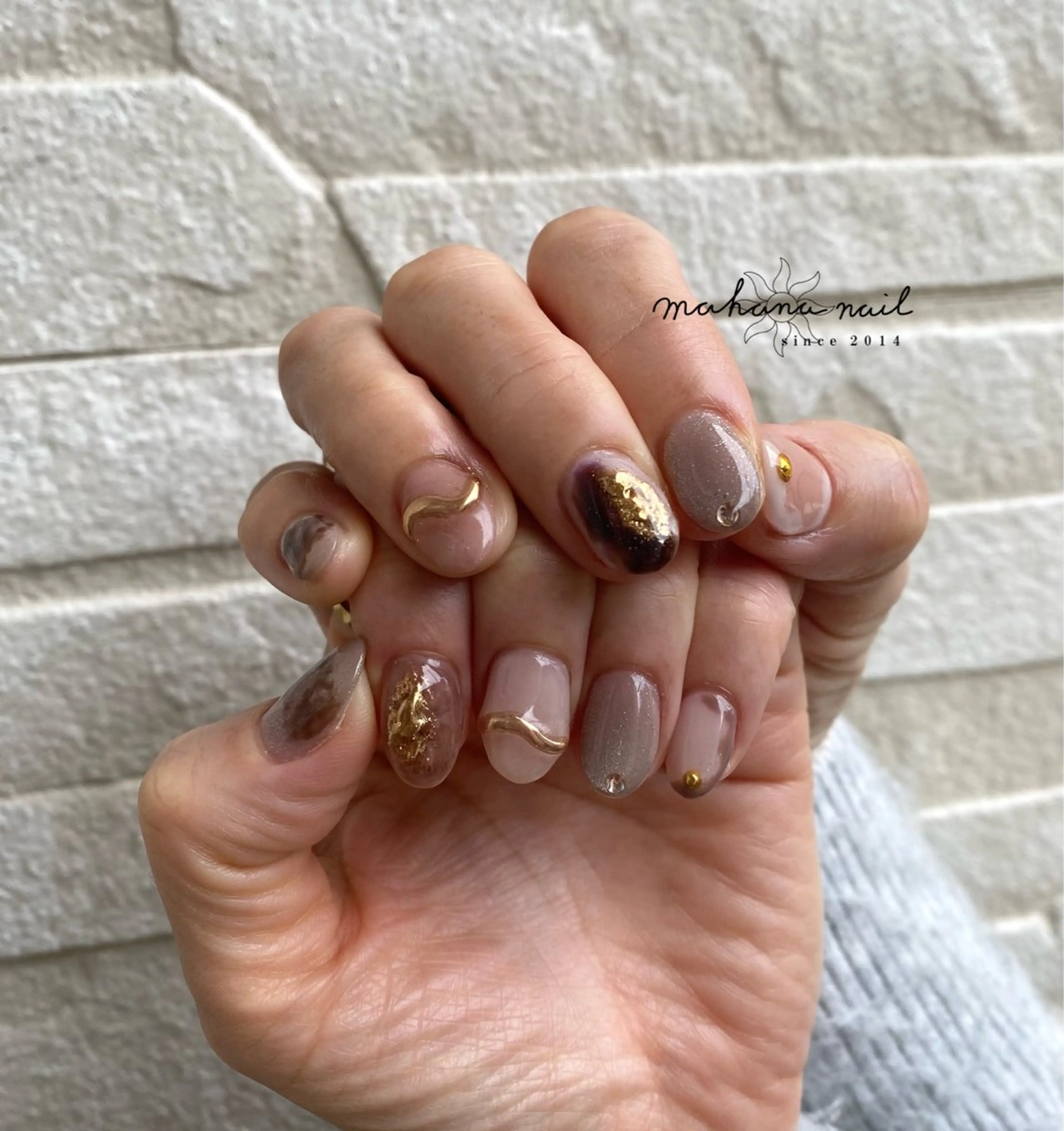 ネイル ハンドネイル mahana nailのネイルデザイン