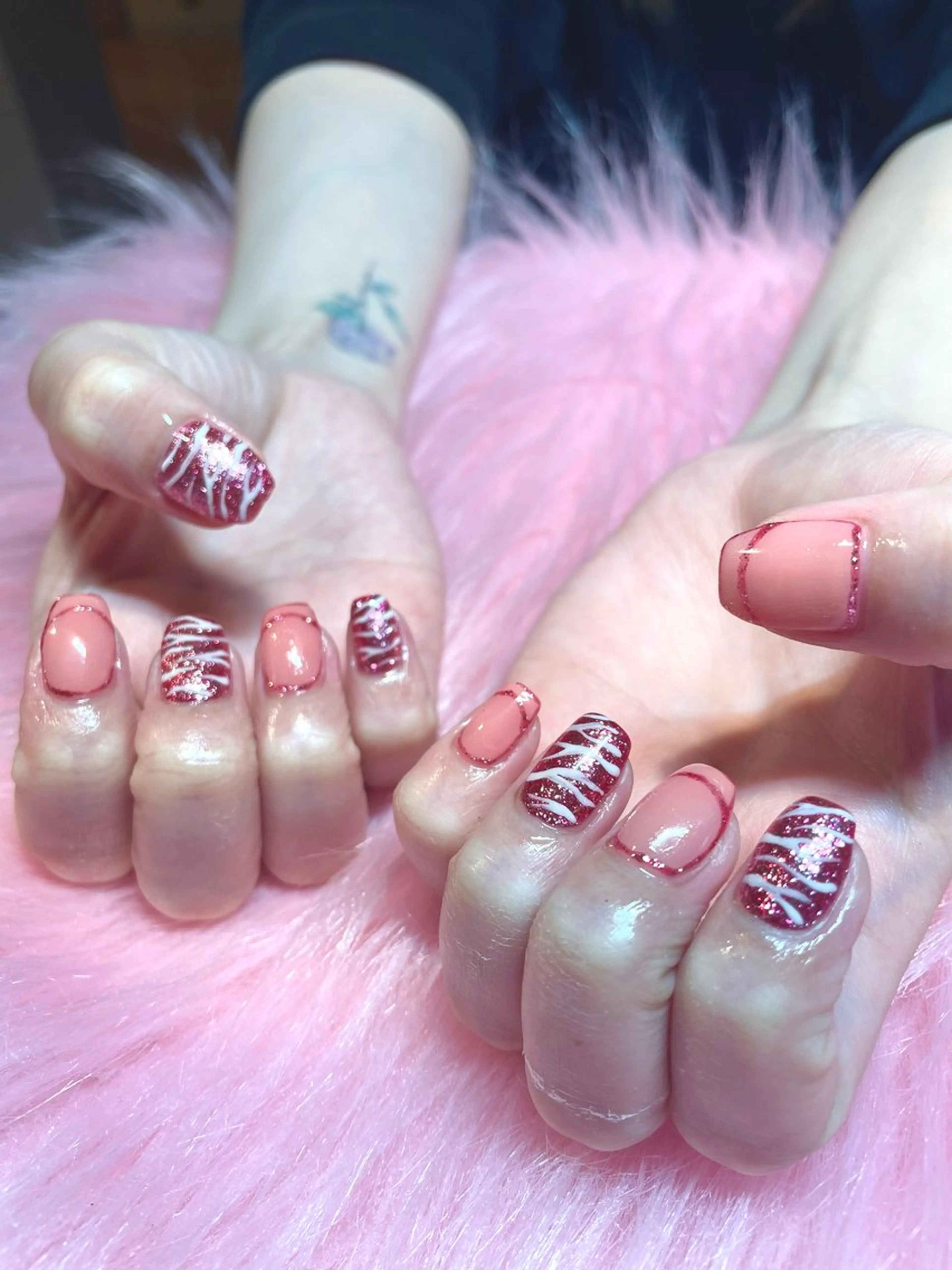 ネイル ハンドネイル Nail ヌシん家 AKANEのネイルデザイン