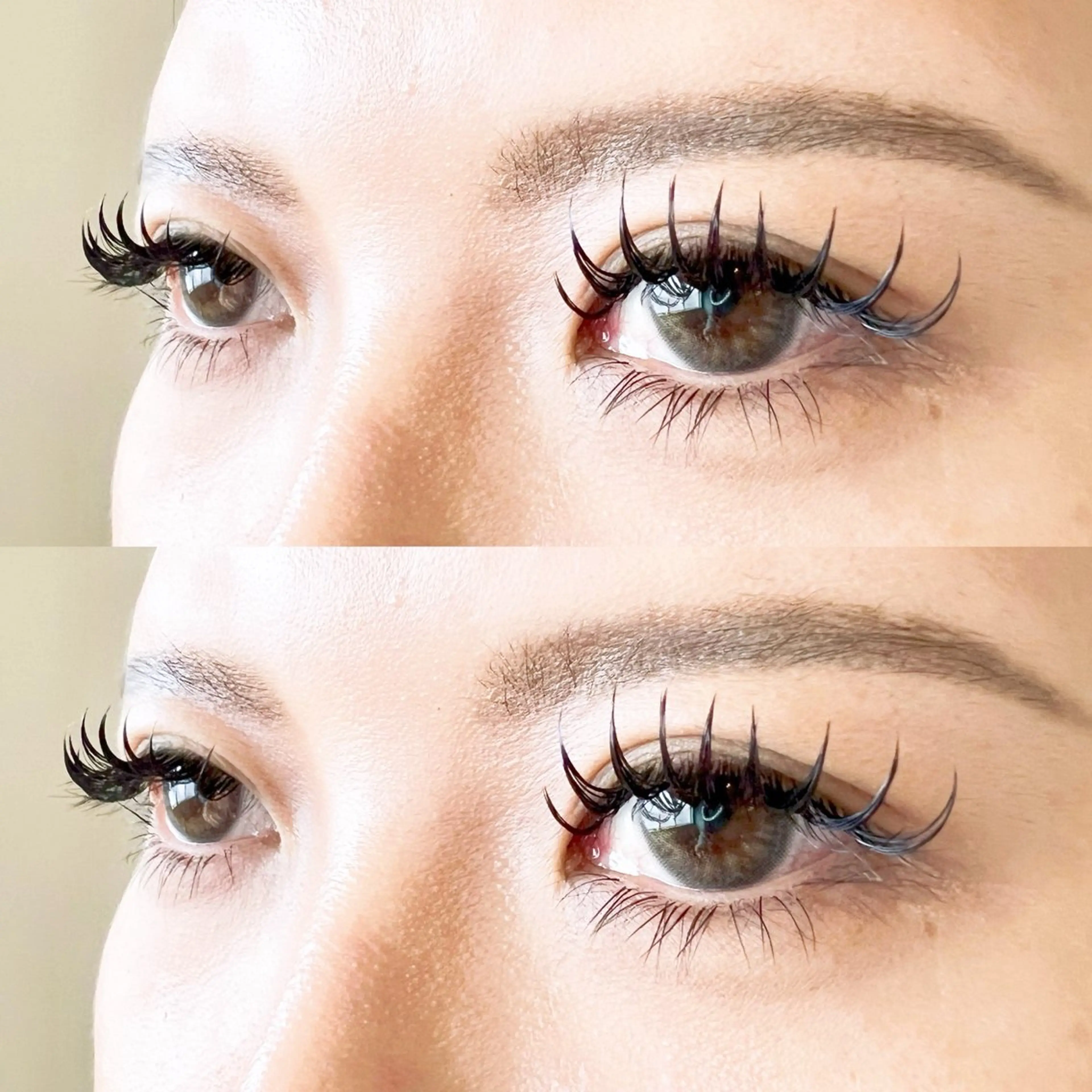 マツエク・マツパ フラットラッシュ 下まつげエクステ Lien eyelashのマツエク・マツパデザイン