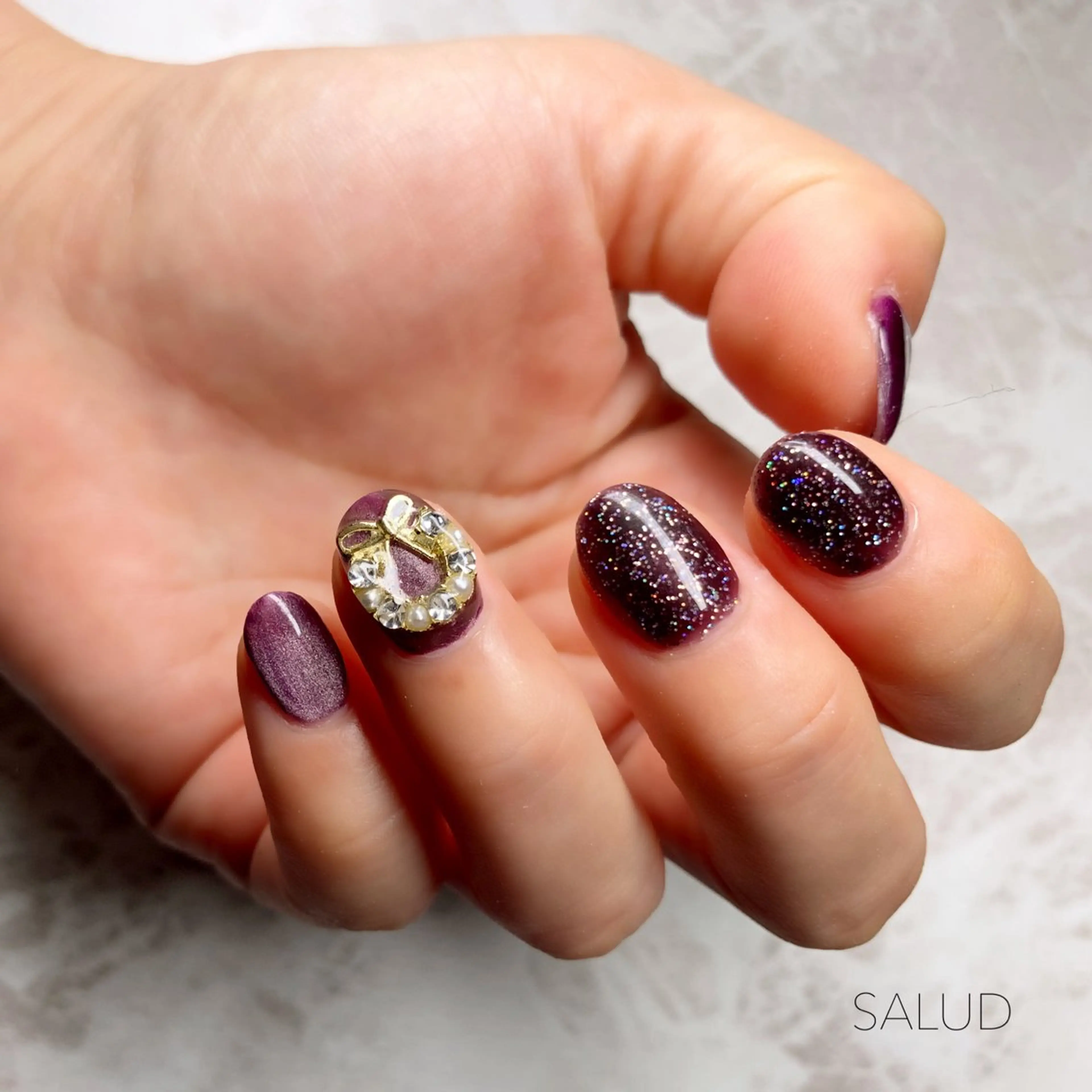 ネイル ハンドネイル Nail Salon SALUDのネイルデザイン