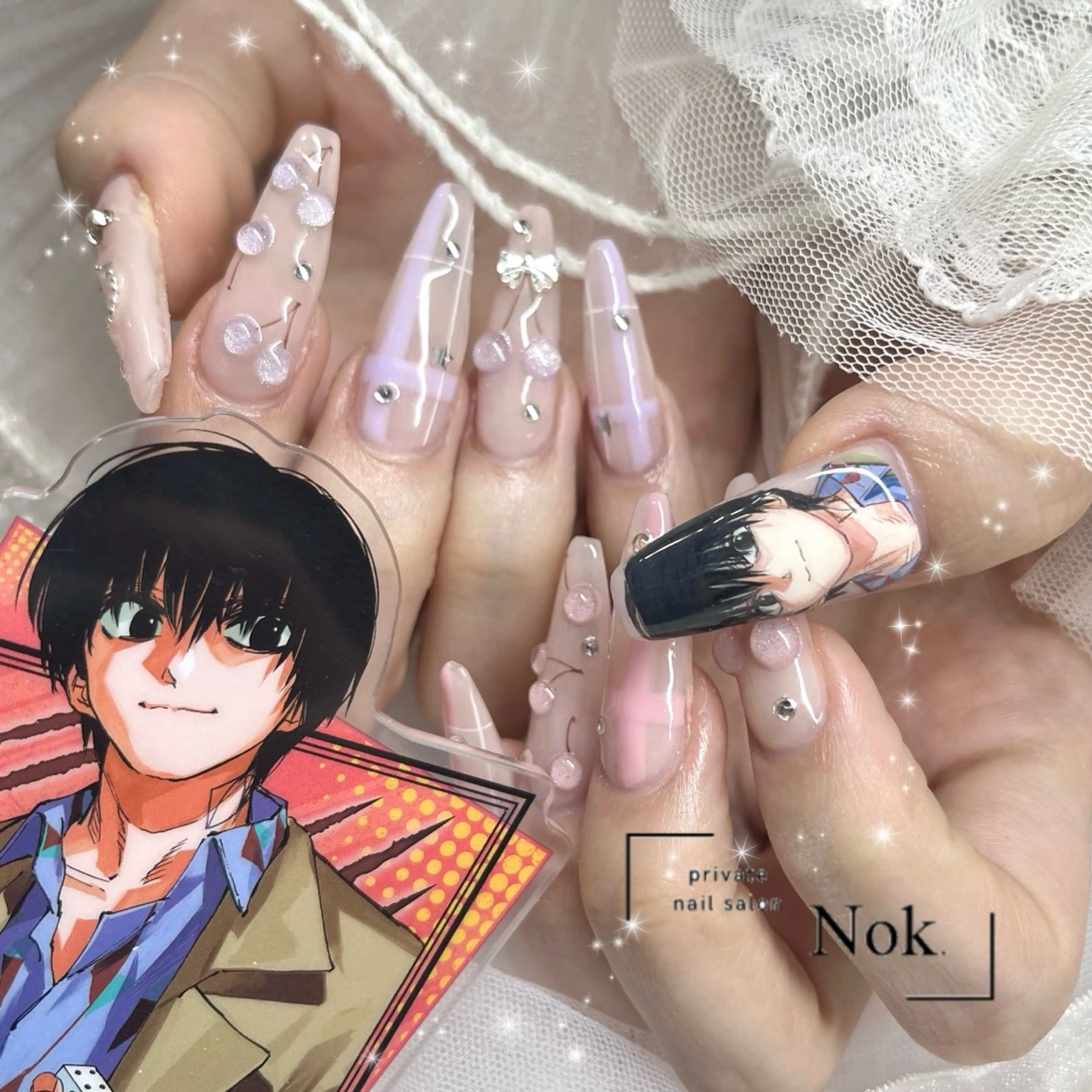 ネイル ハンドネイル 池袋痛ネイル Nok. 渡辺のネイルデザイン