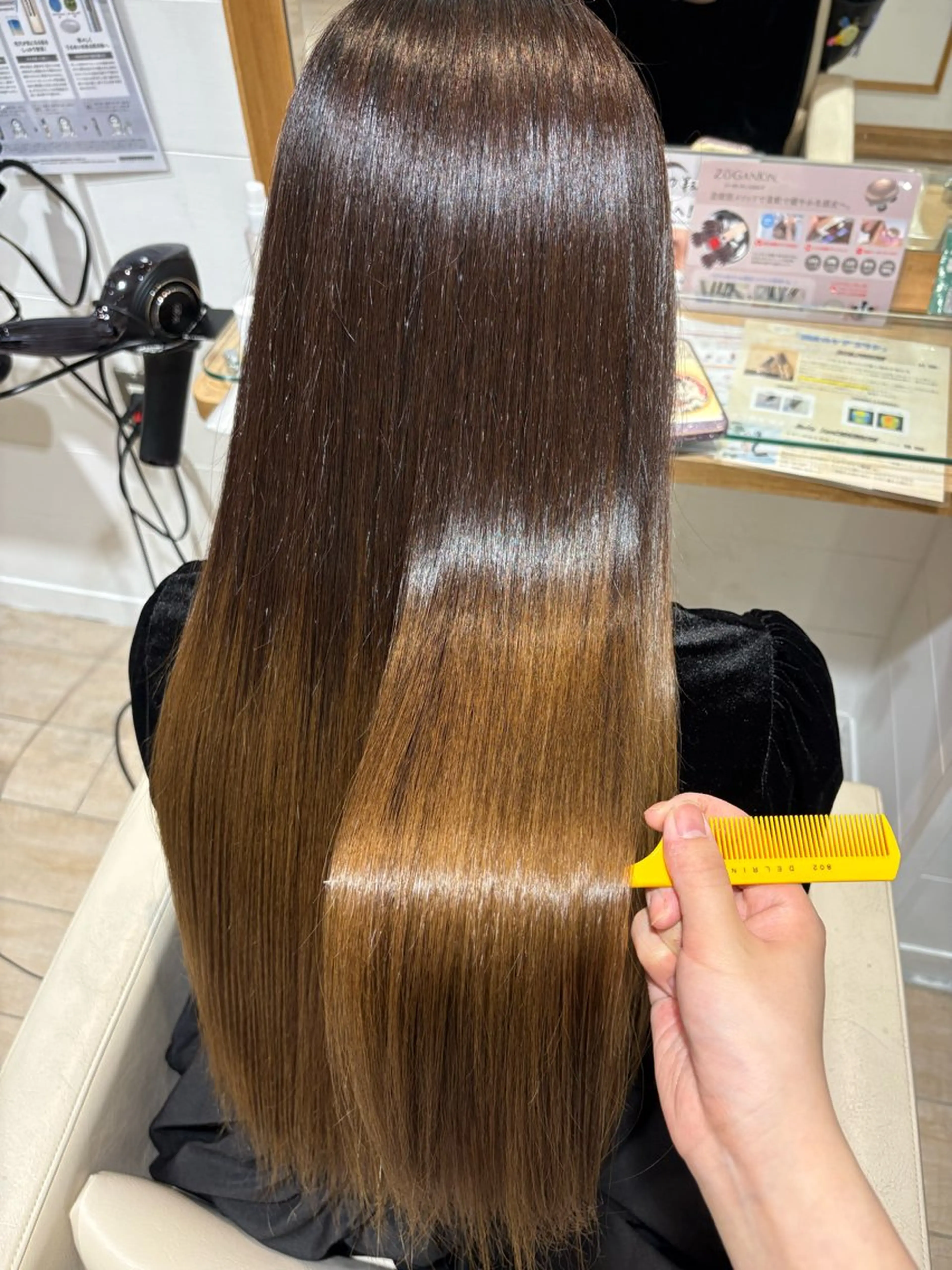 ロング トリートメント ami ♡̴⟡.˚ トリートメントモデルのヘアスタイル
