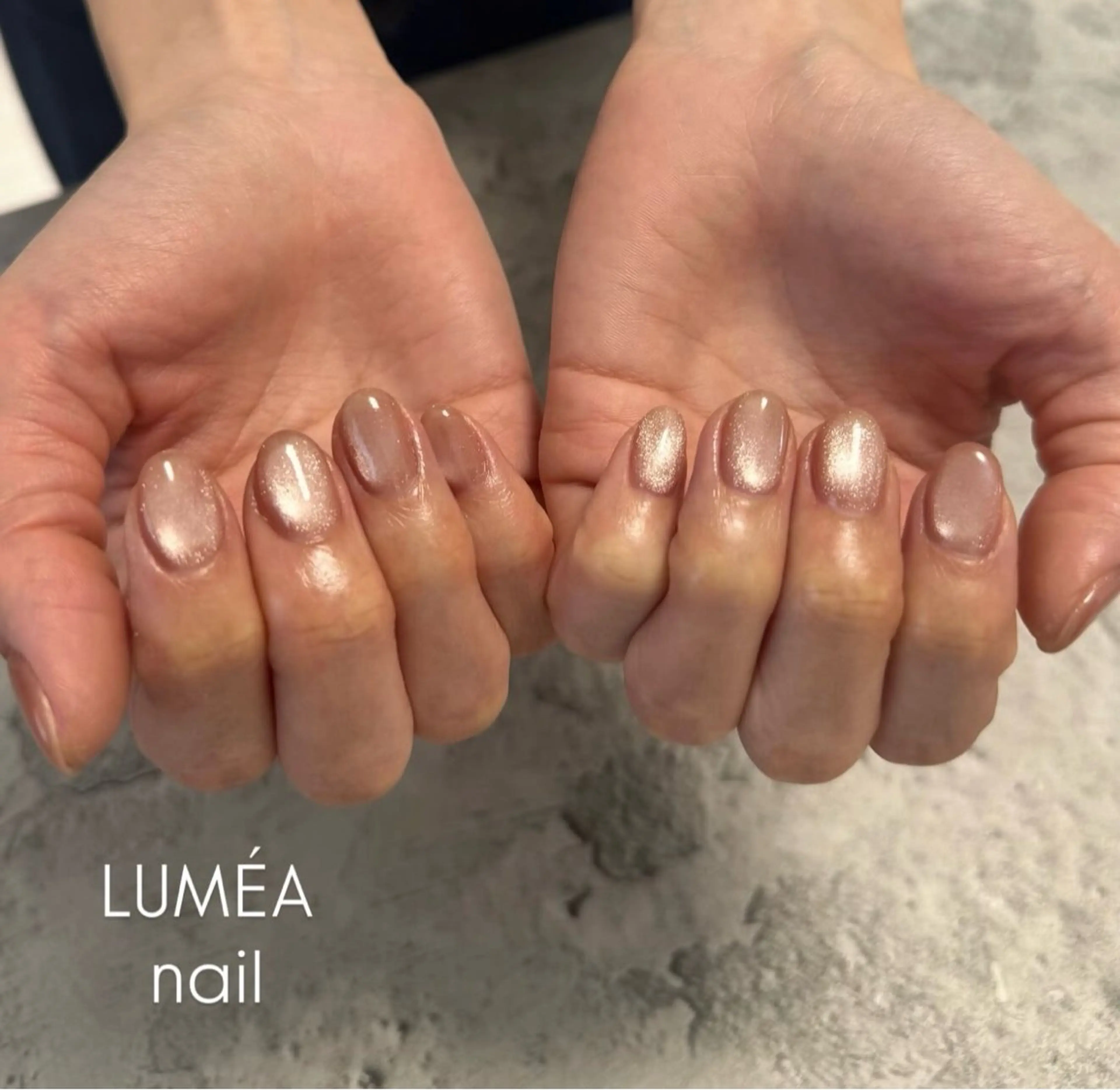 ネイル マグネットネイル LUMÉA nailのネイルデザイン
