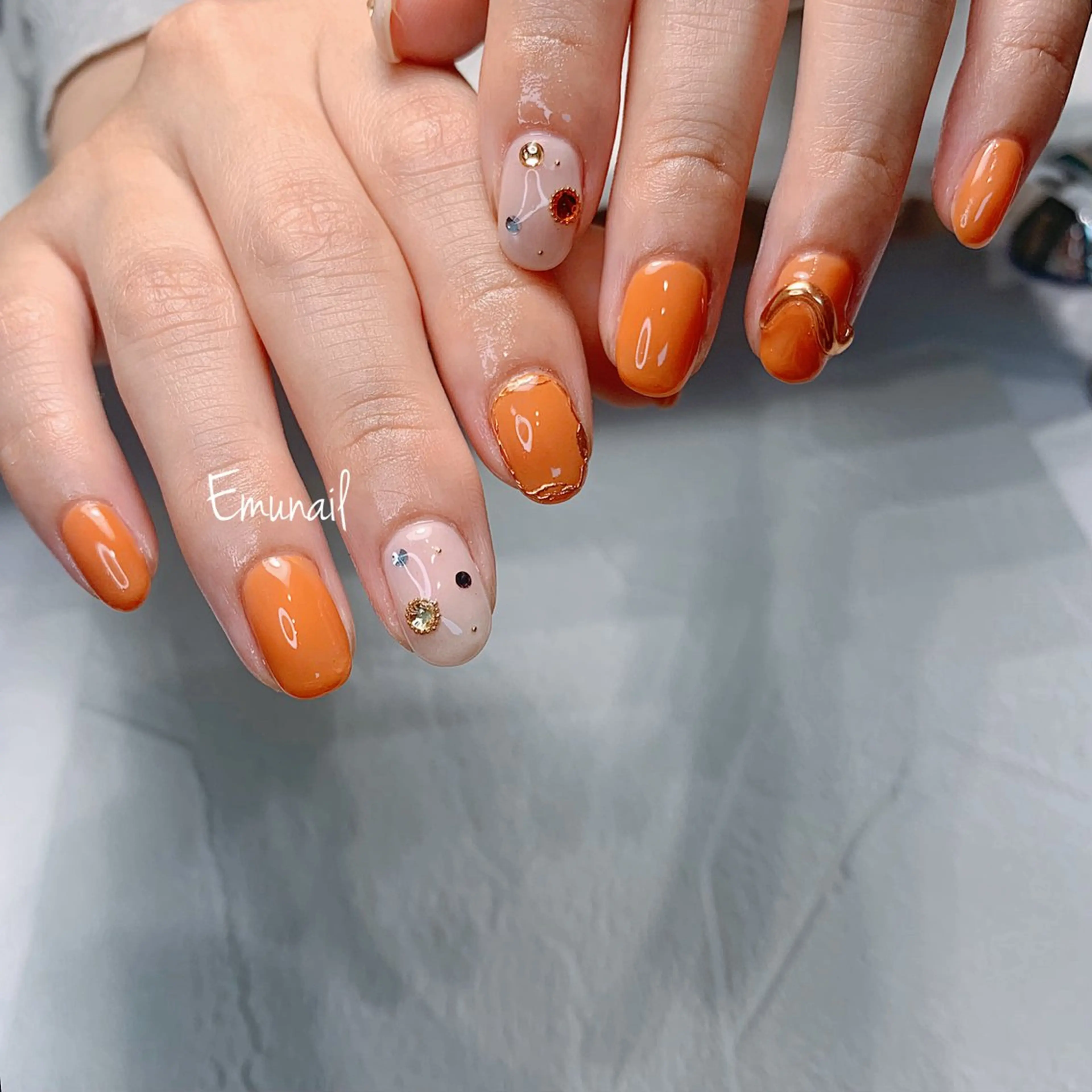 ネイル ハンドネイル Emu Nailのネイルデザイン