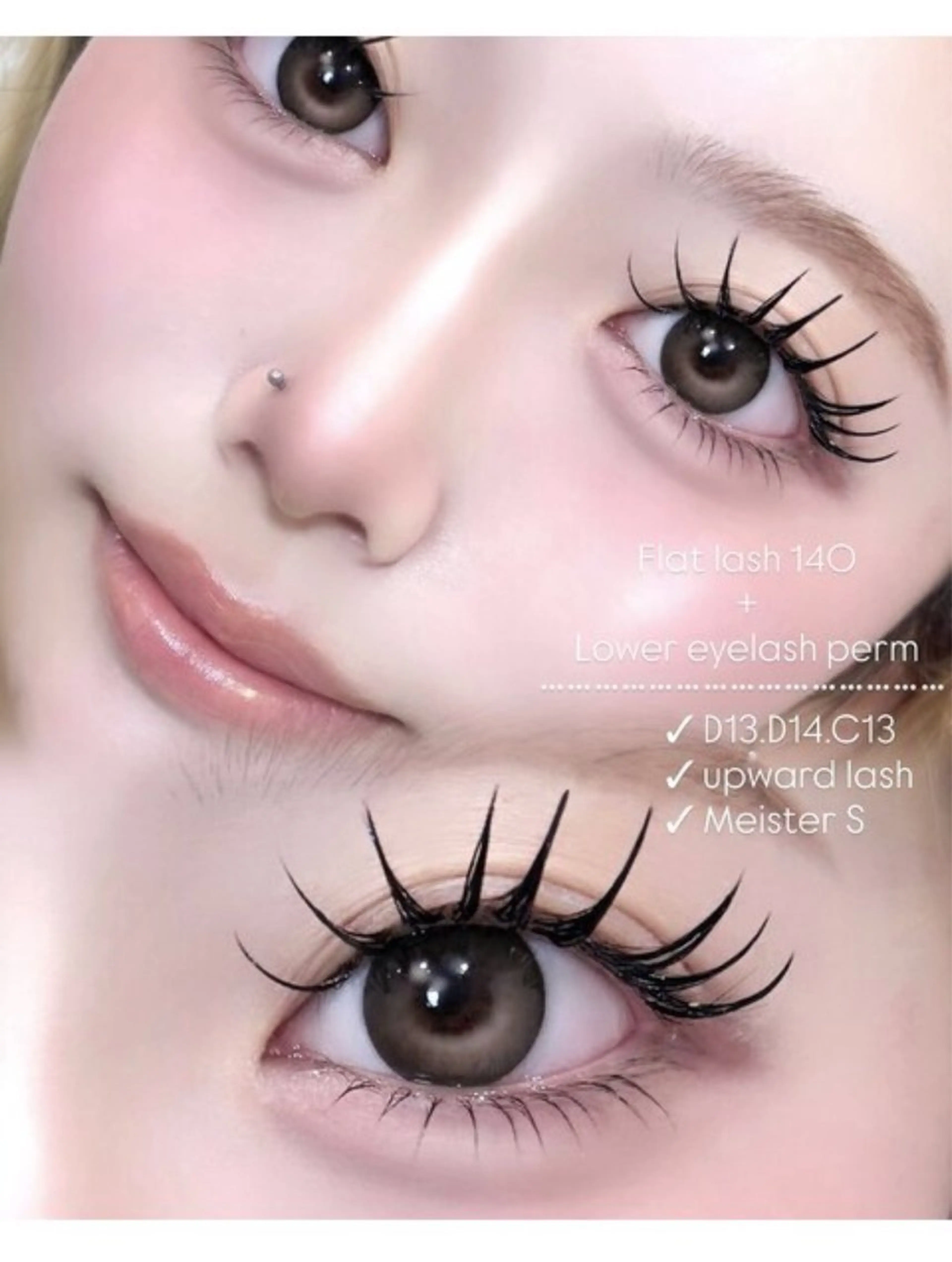 マツエク・マツパ LAUREL EYE ౨ৎAoi🩶のマツエク・マツパデザイン