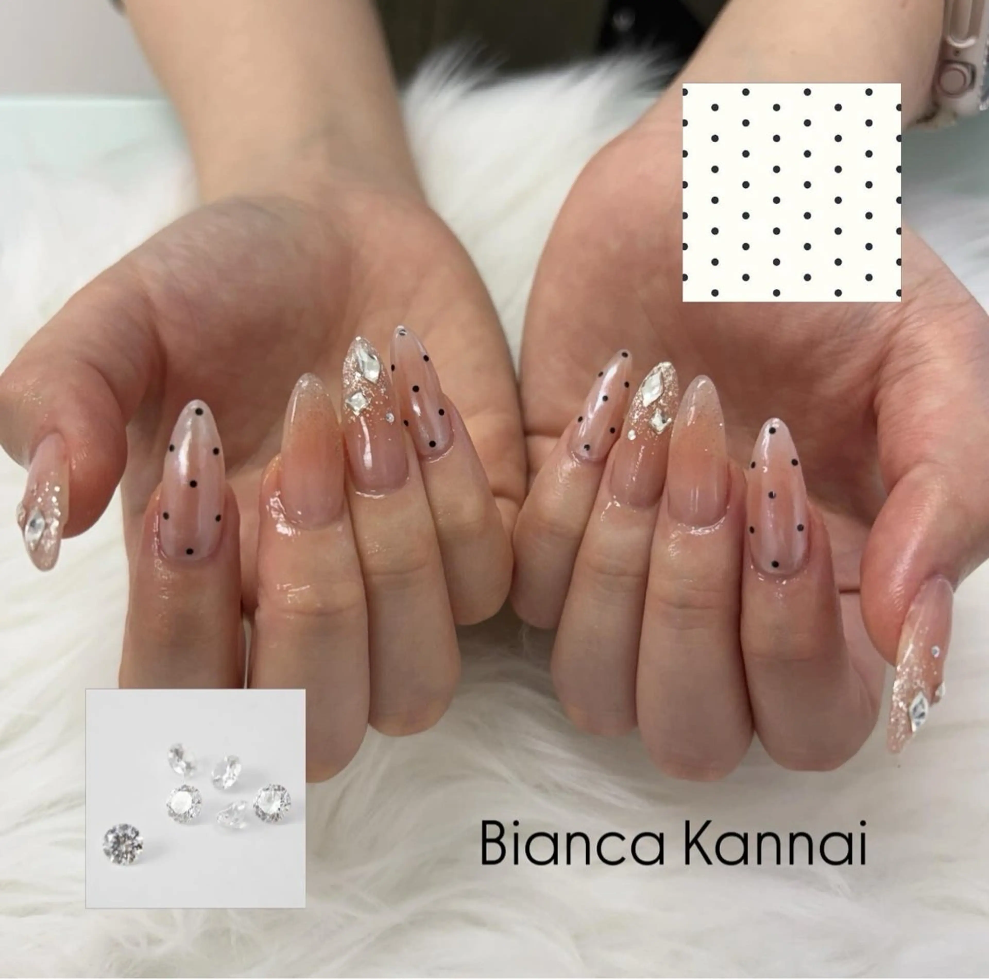 ネイル Bianca関内 USUI🐢のネイルデザイン