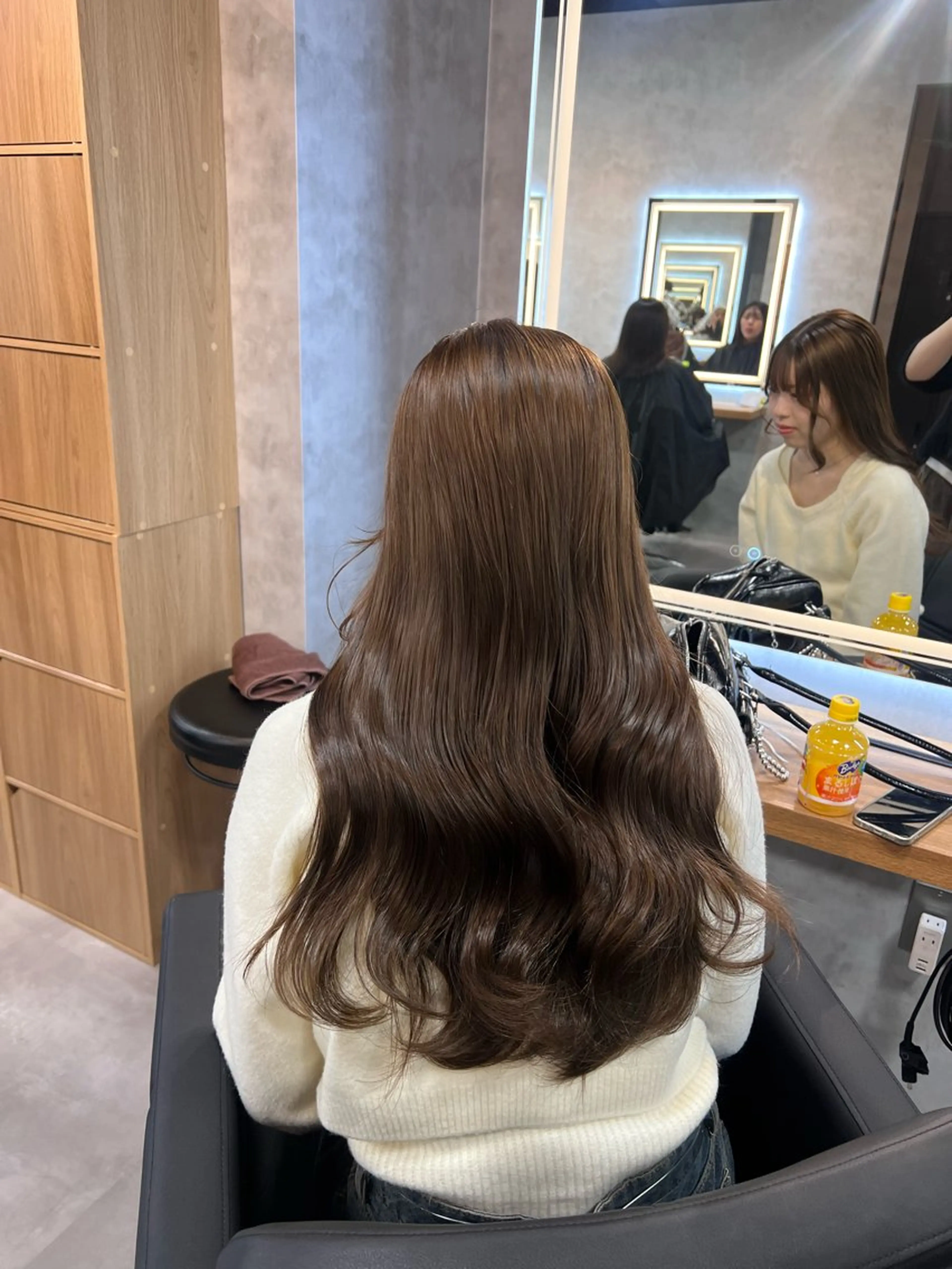 ロング カラー 💖札幌カラー 指名No.1💖玲奈のヘアスタイル