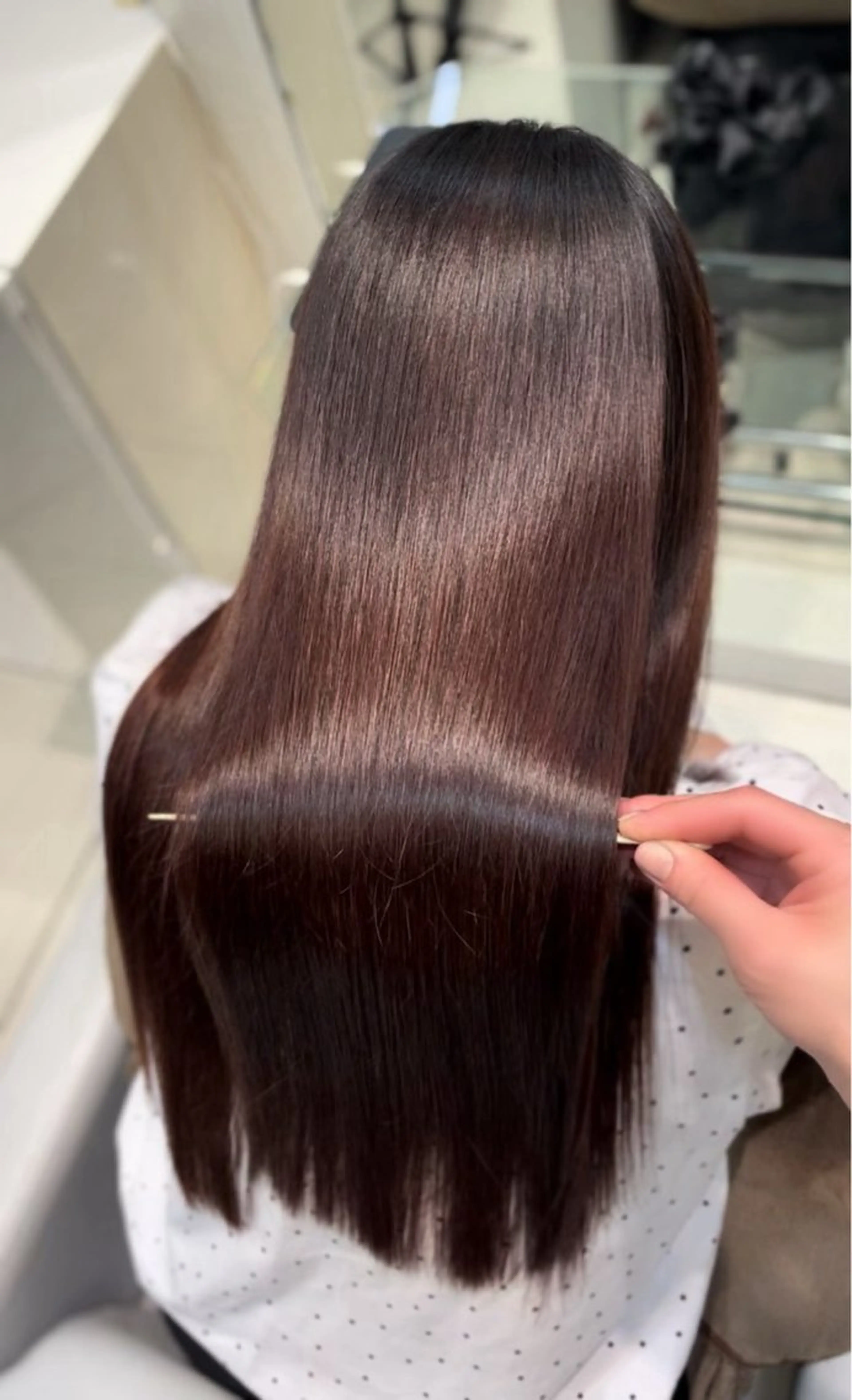 ロング パーマ Ash銀座店💜 misaのヘアスタイル