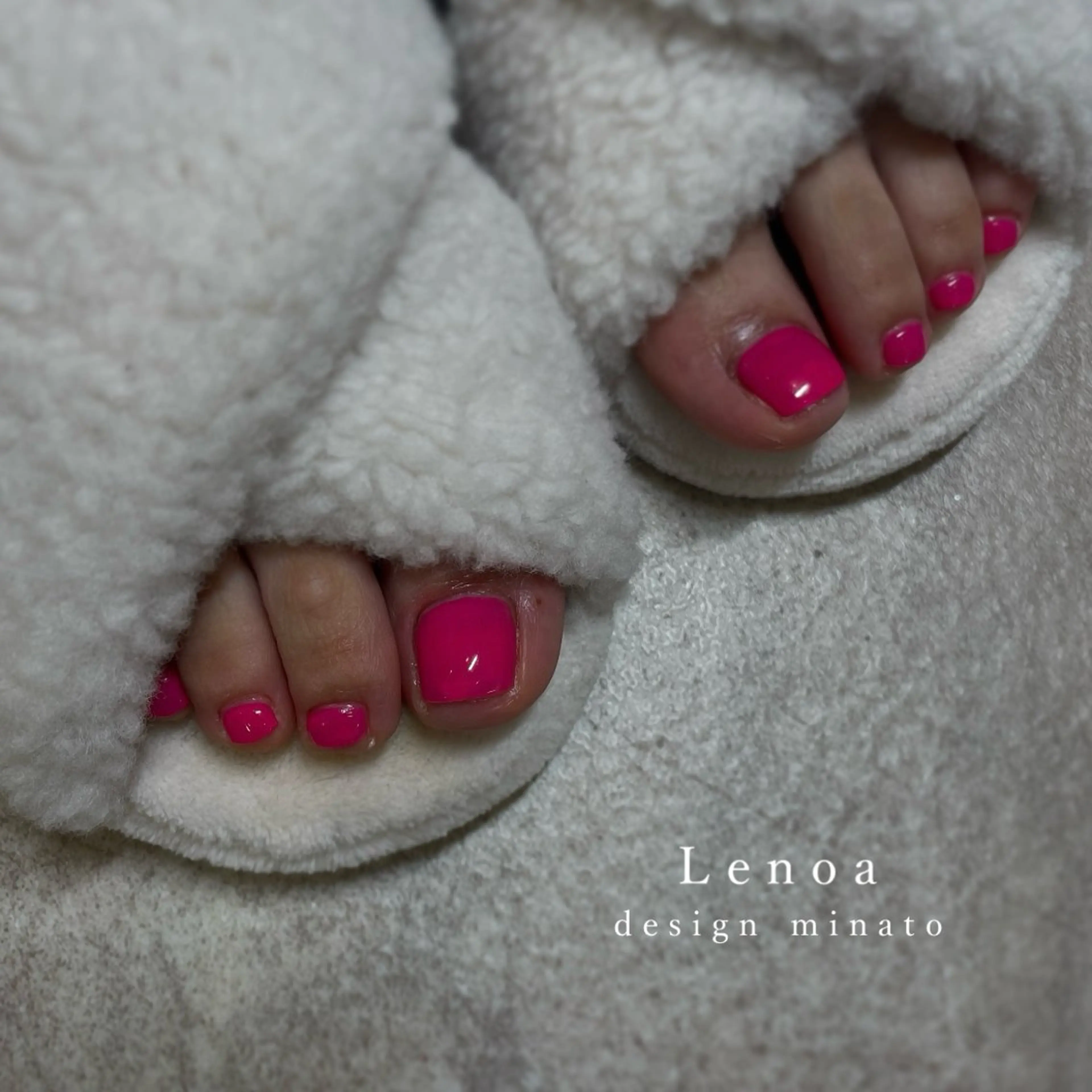 ネイル フットネイル Lenoa minatoのネイルデザイン