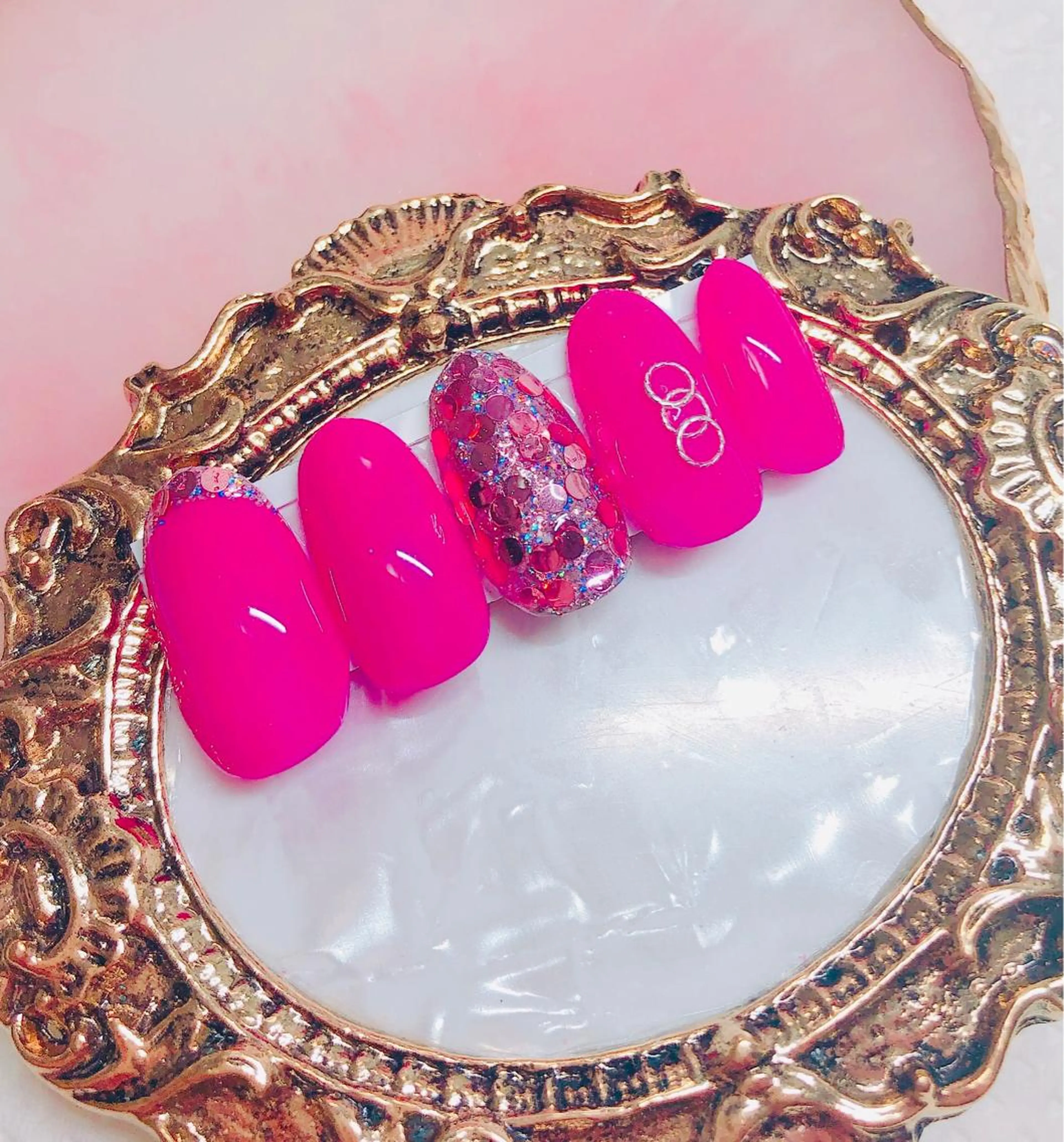 ネイル ハンドネイル CROWN プライベートサロンのネイルデザイン