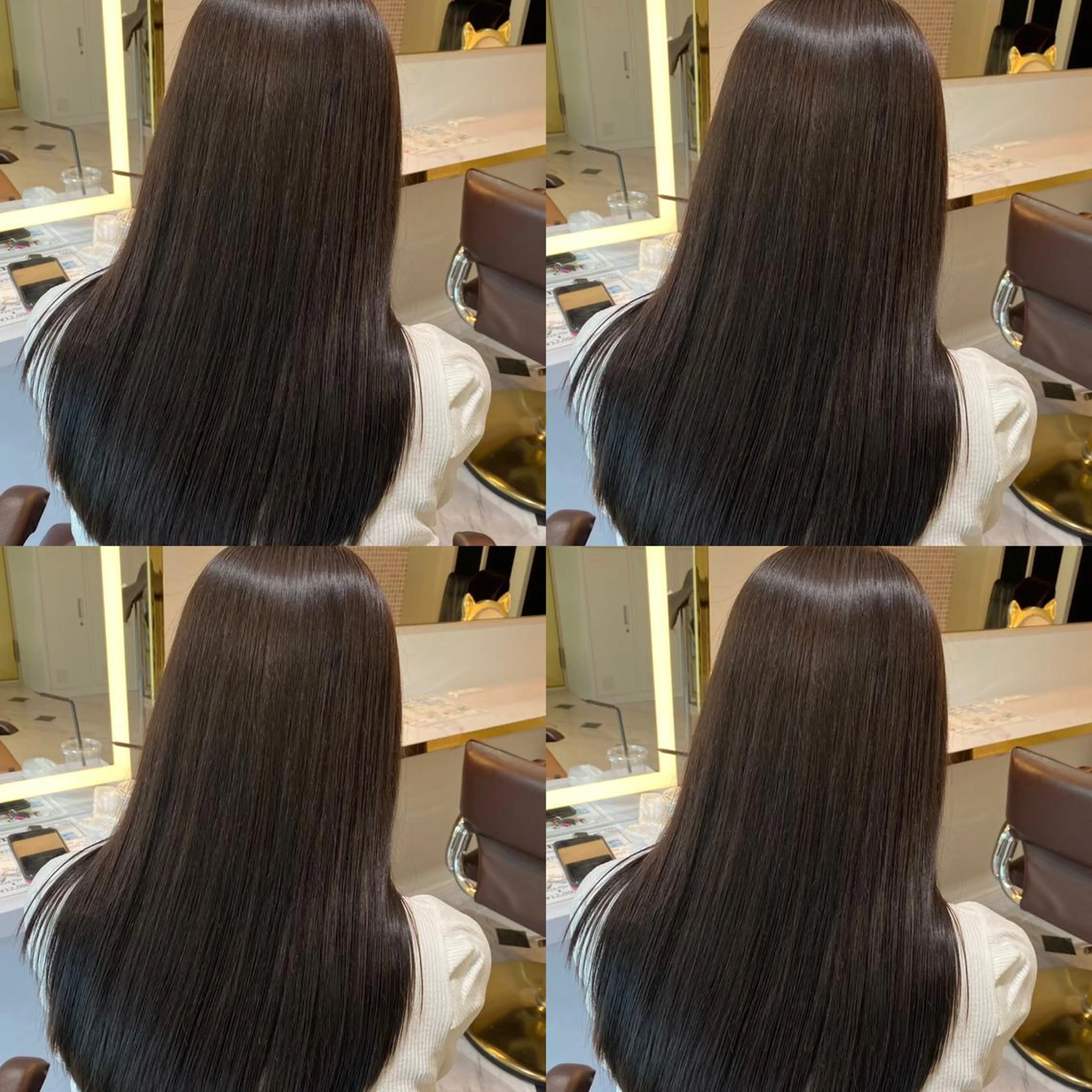 セミロング カラー ヘアアレンジ 髪質改善 ヘアカラー トリートメント ekolu北梅田店所属・梅田中崎町髪質改善 /オキヒロト/エコルのヘアスタイル