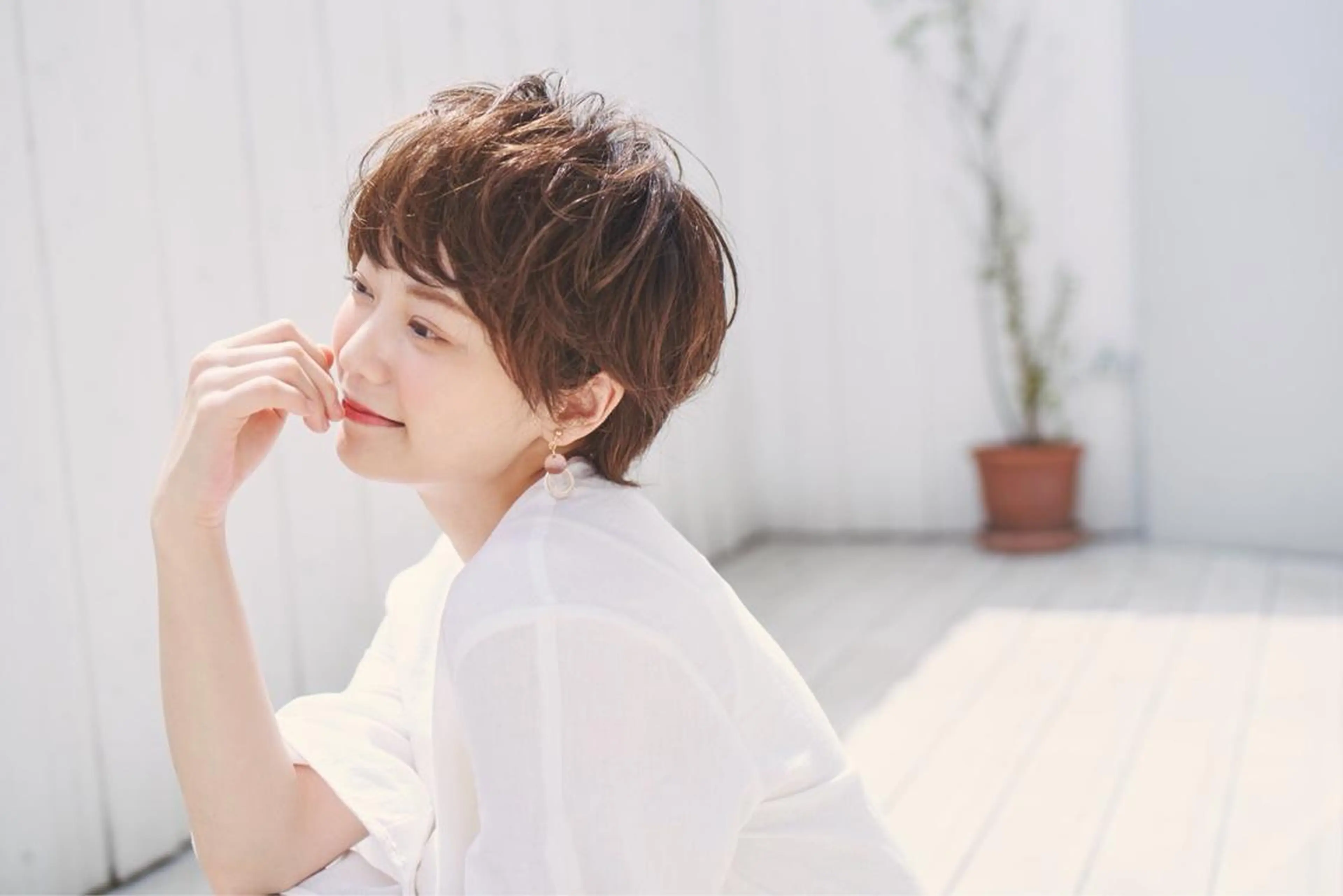 ショート 【髪質改善】 梅田　聡のヘアスタイル