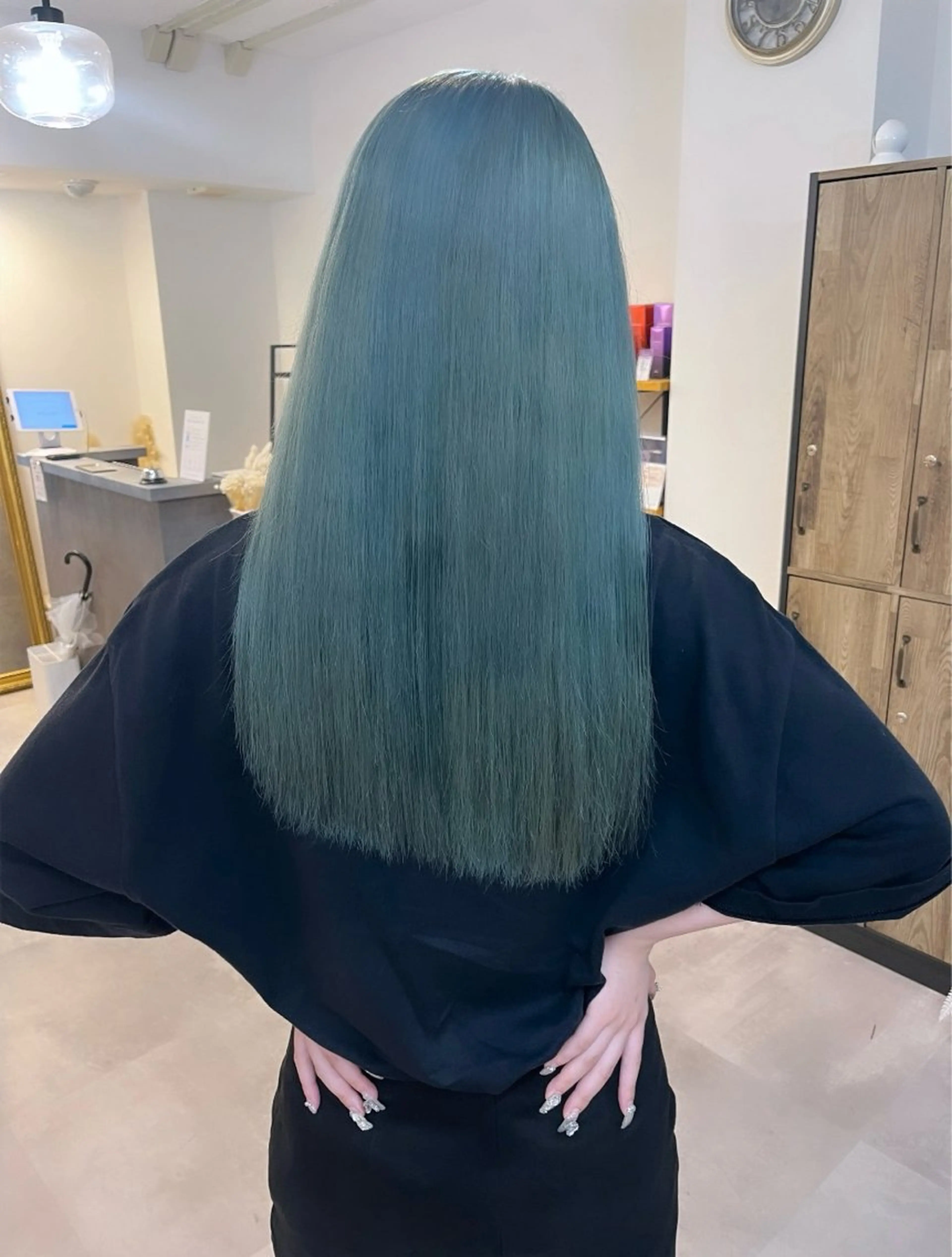 ロング ヘアカラー トリートメント 当日予約◎ risaのヘアスタイル