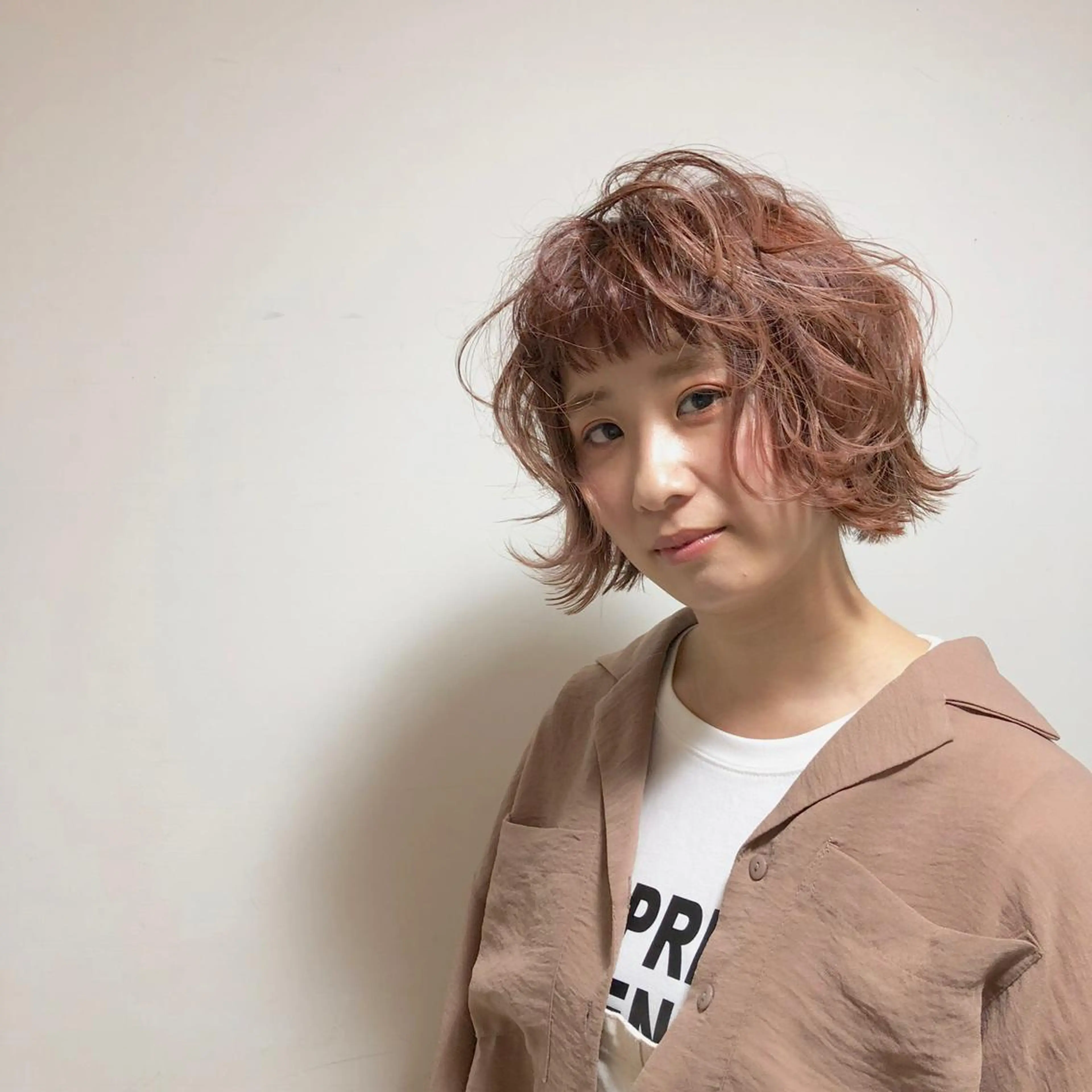 ショート カラー アッシュ カット ヘアカラー トリートメント 韓国hair ·͜· watanabeのヘアスタイル