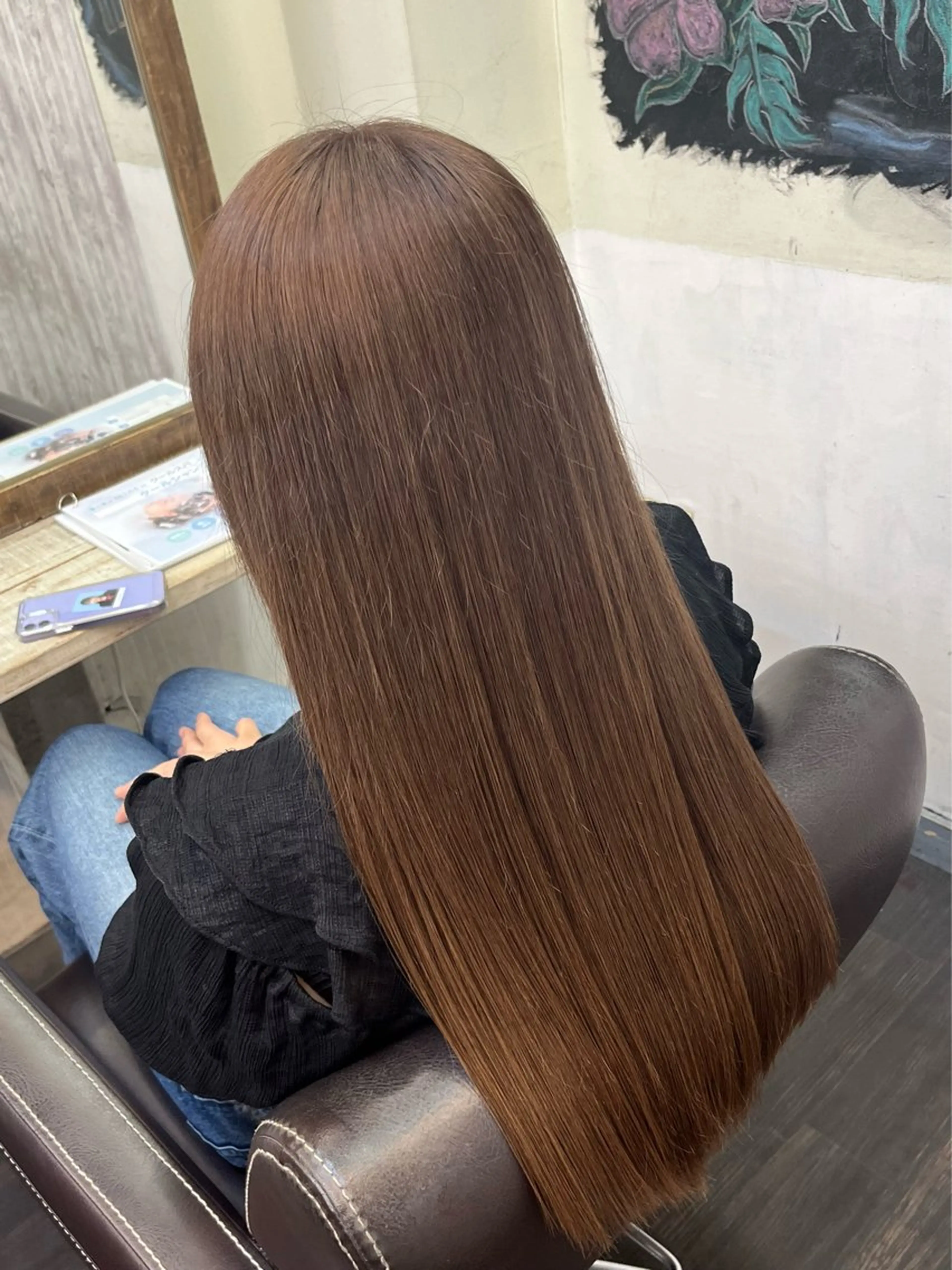 【夜間限定】カット+ワンカラー+髪質改善トリートメントの写真